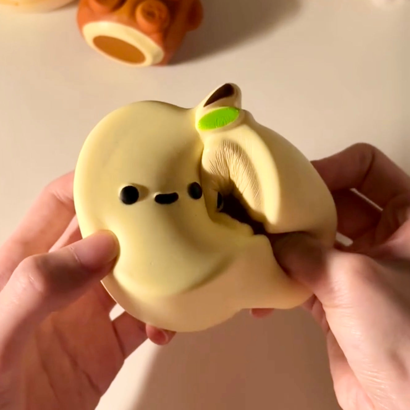 Chubby Apple Slice Slow-rising Squishy Toy