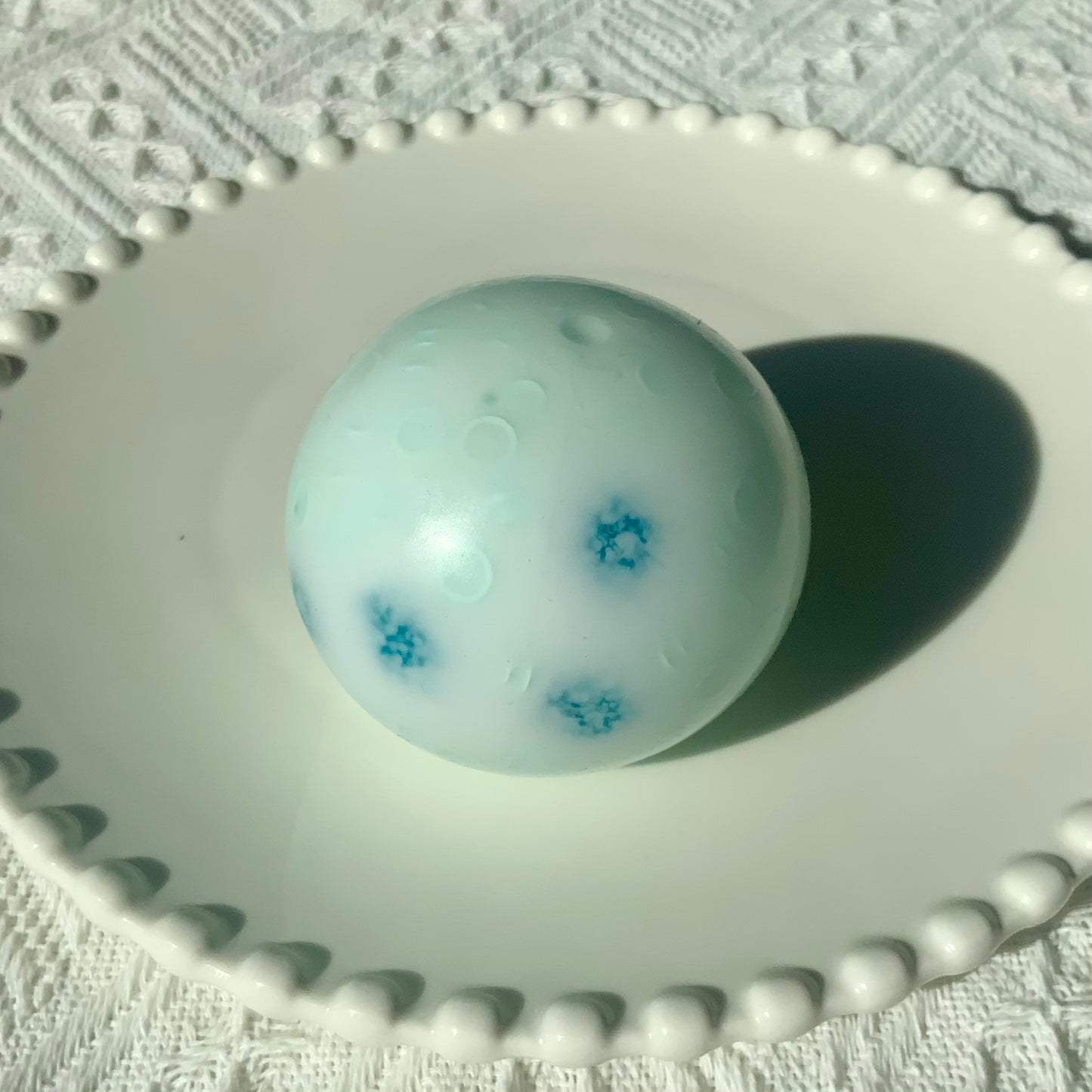 Sugar Balls & Round Blocks Handmade Stress Ball (6cm) - Charming Cheese