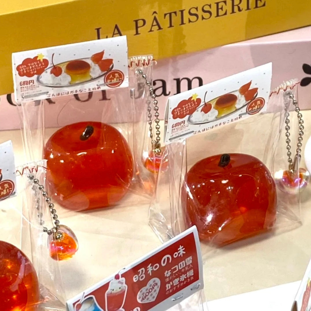 Super Soft Transparent Pink Red Apple Taba Squishy Toy - Charming Cheese