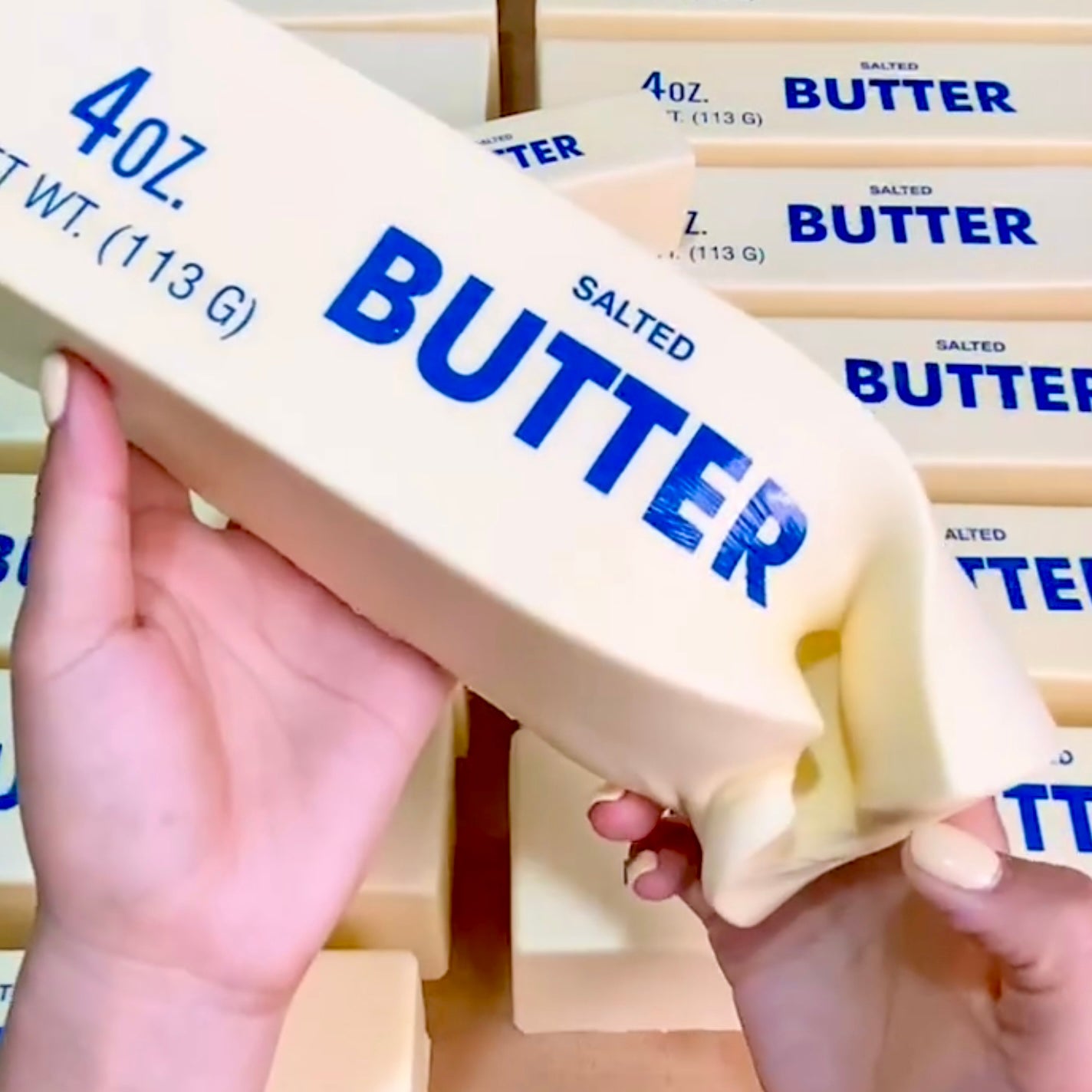 Super Soft Salted Butter Stick Slow-rising Squishy Toy 🧈 - Charming Cheese