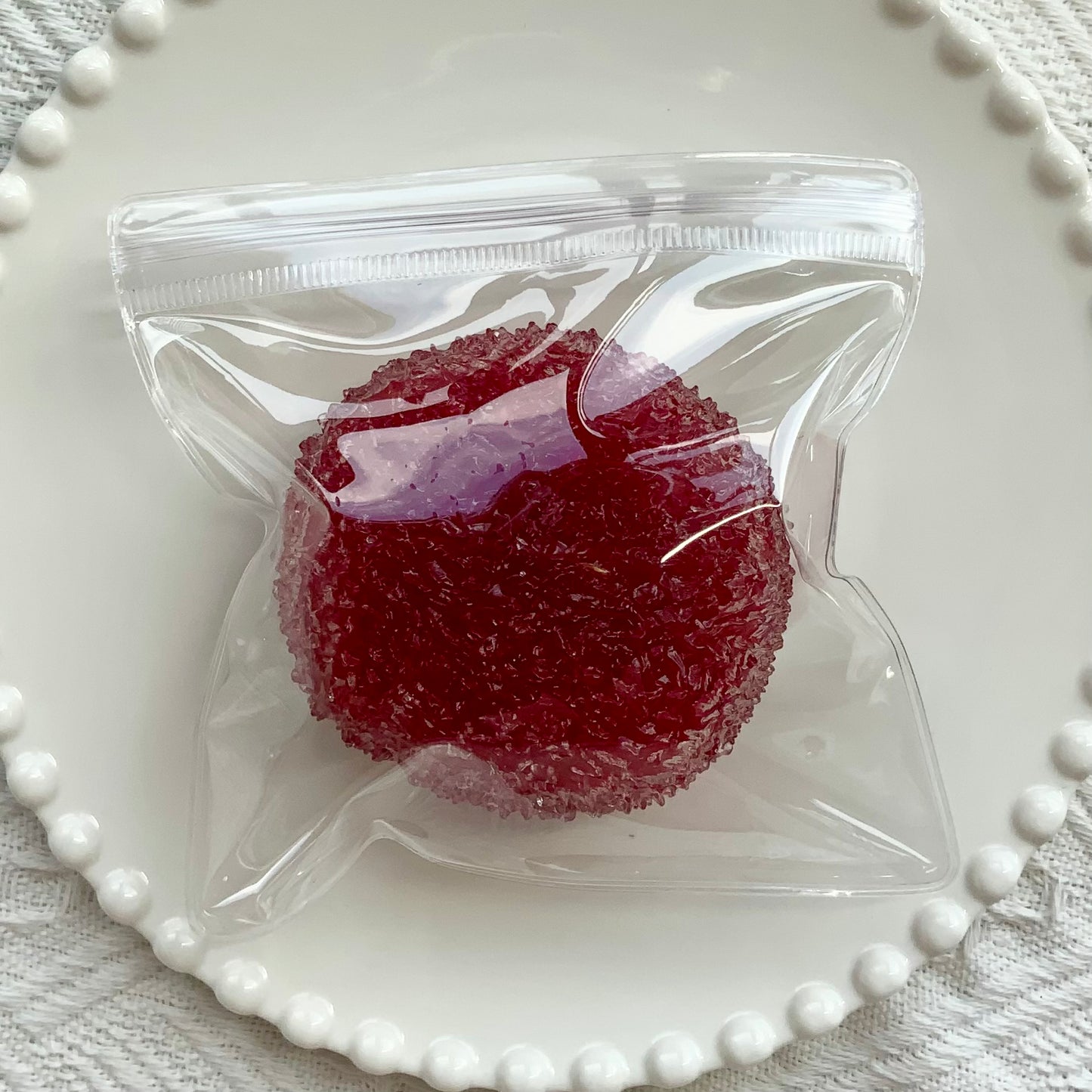 Icy Bayberry Stress Ball Handmade Fidget Toy