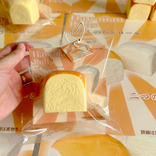 Hawaiian Roll Super Soft Slow-rising Squishy Toy - Charming Cheese