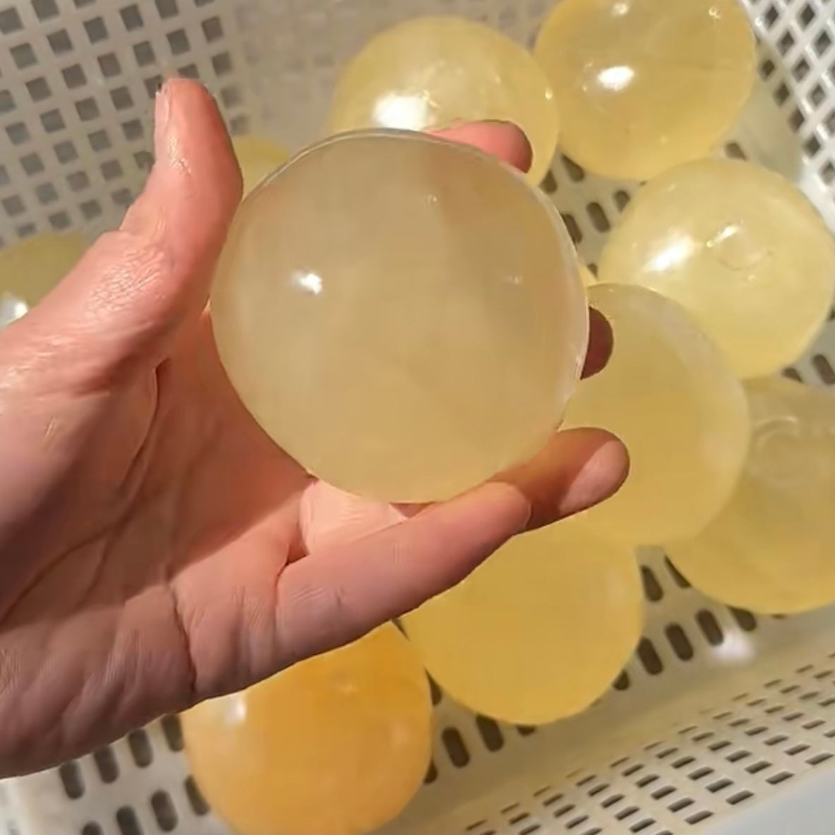 Original Coconut Oil Malleable Handmade Stress Ball