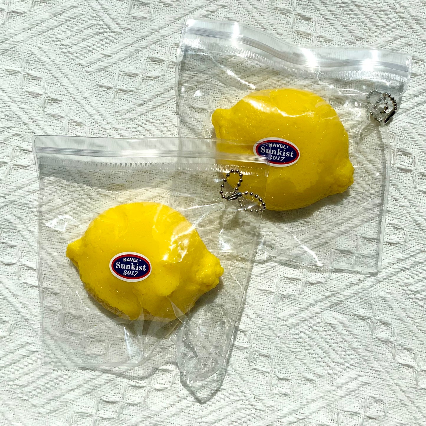 Yellow Lemon Taba Squishy Toy 🍋 - Charming Cheese