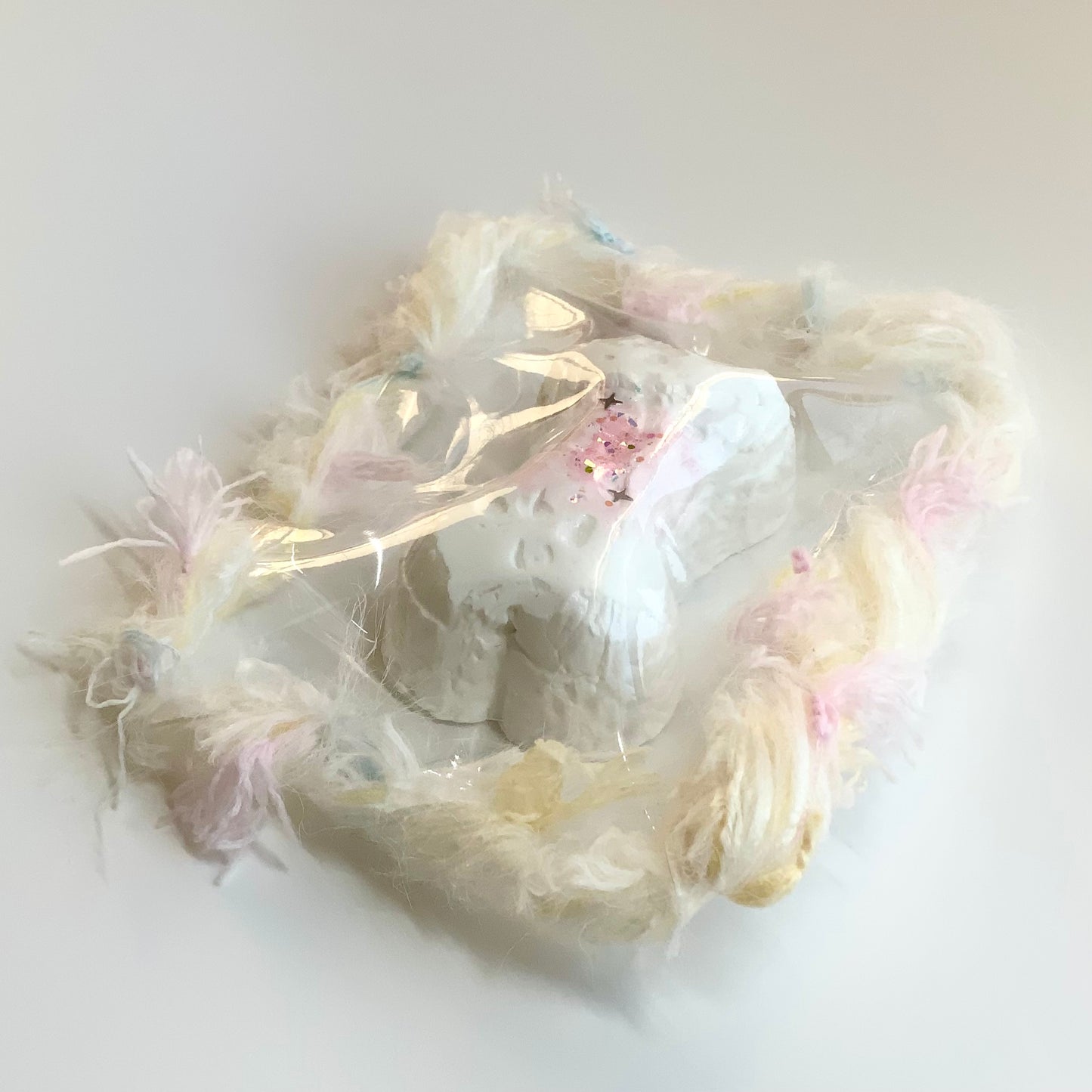 Little shiny bone taba squishy toy