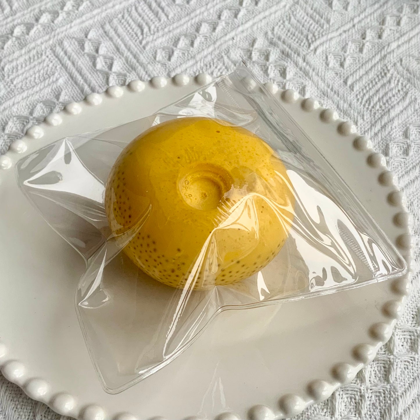 Mango Sago Stress Ball Fidget Toy (6cm) - Charming Cheese