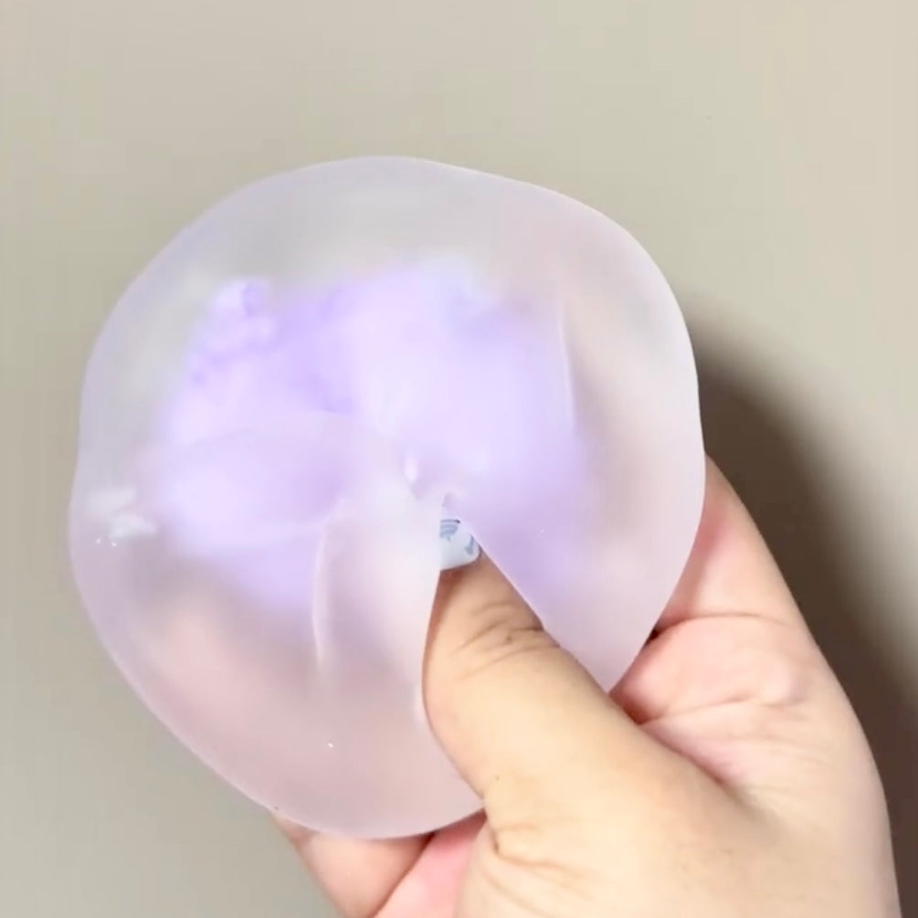 Taro Ice Skin Mochi Malleable Handmade Stress Ball