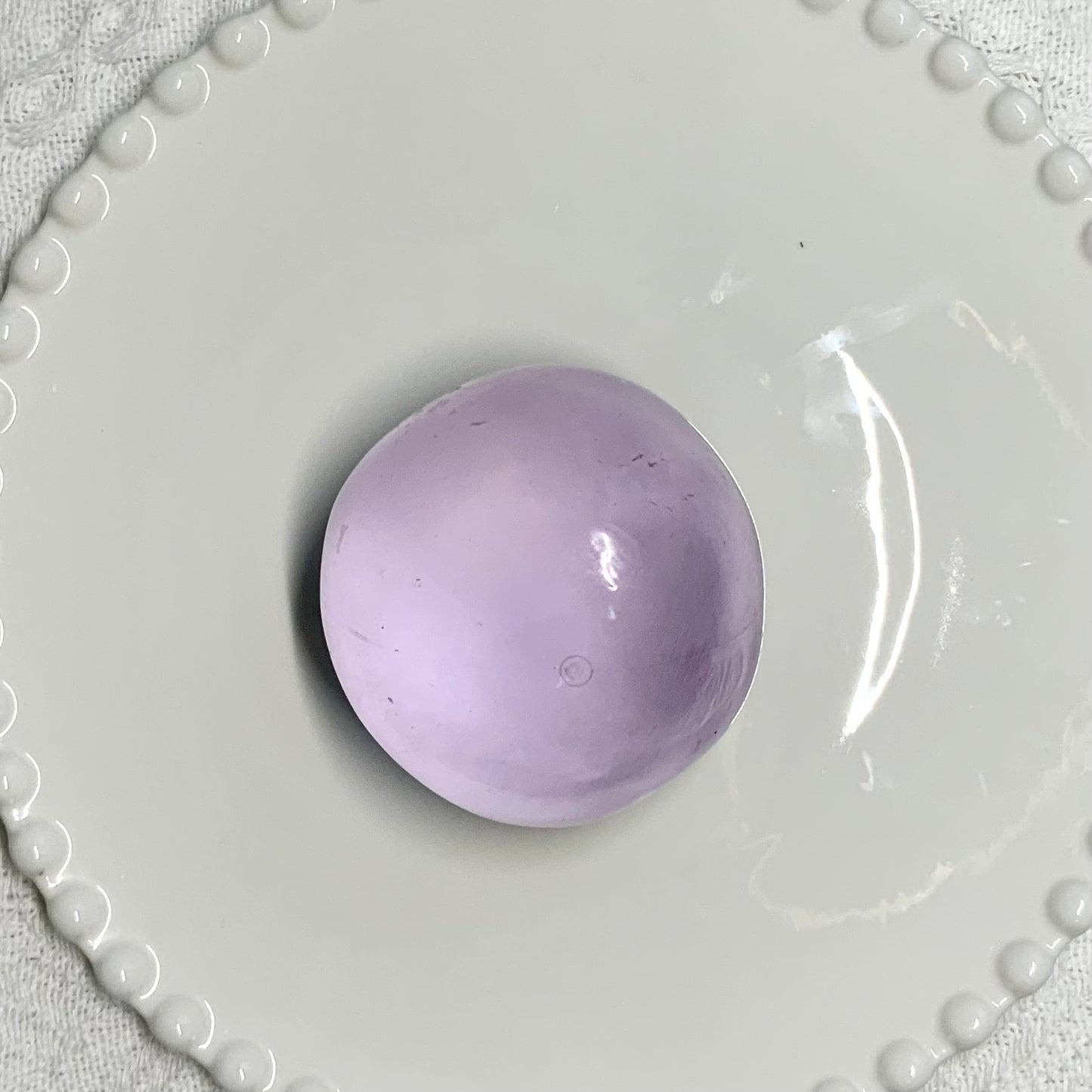 Crystal Purple Coconut Oil Malleable Handmade Stress Ball