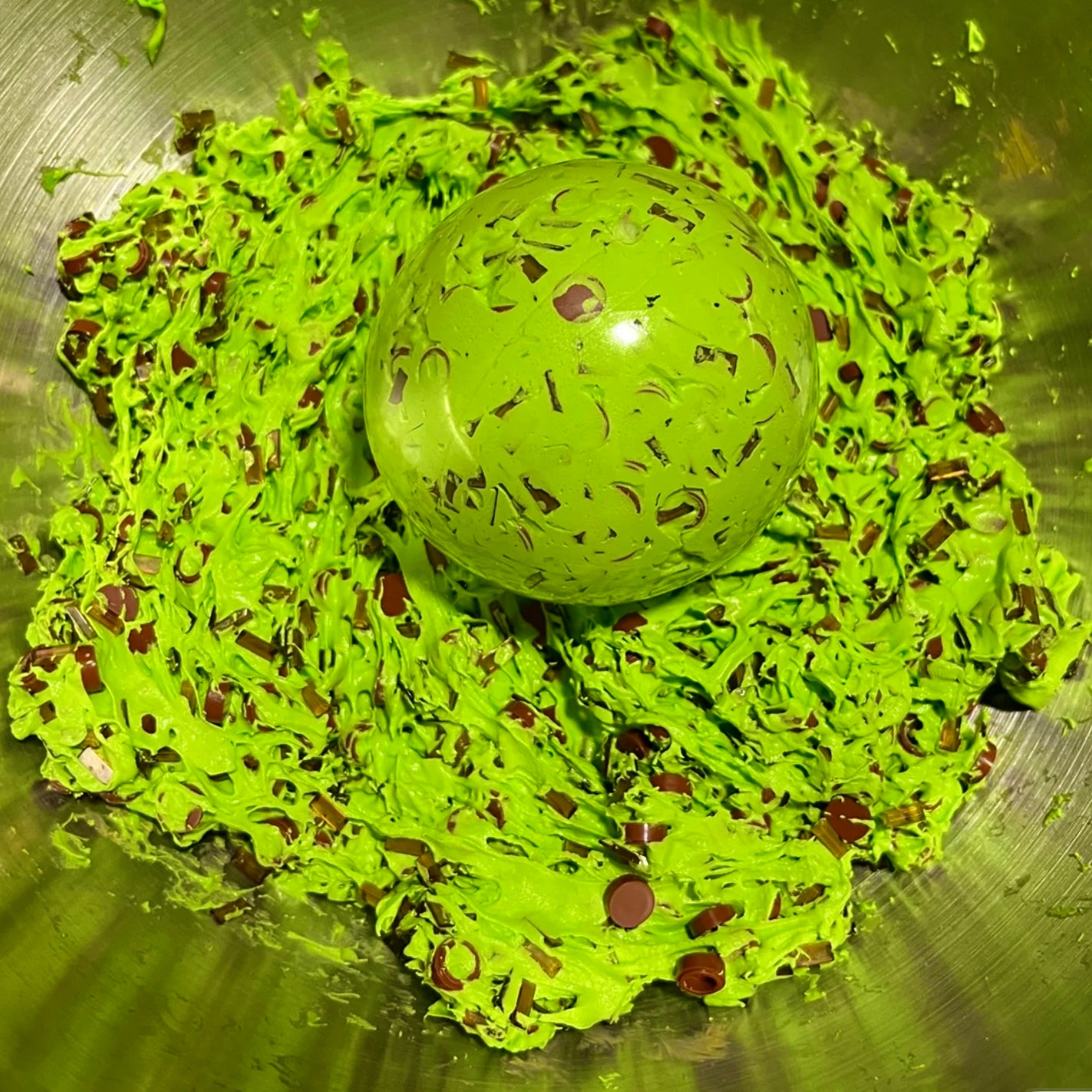 Pistachio Mini Popsicle Building Block Handmade Stress Ball (6cm)