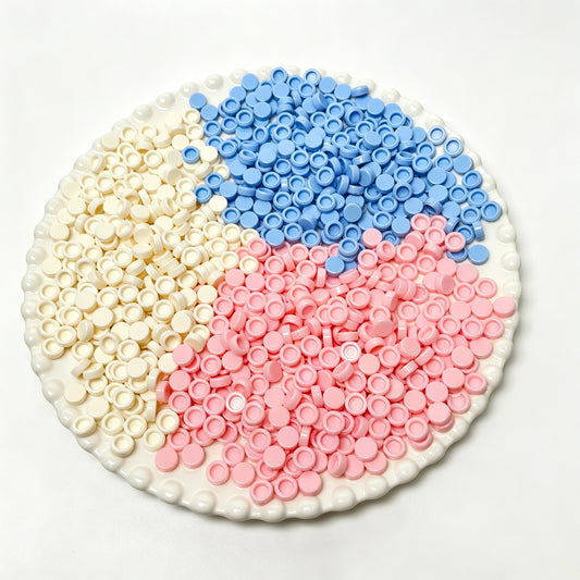 Round Building Blocks Craft Handmade Stress Ball Filling Materials (100g)