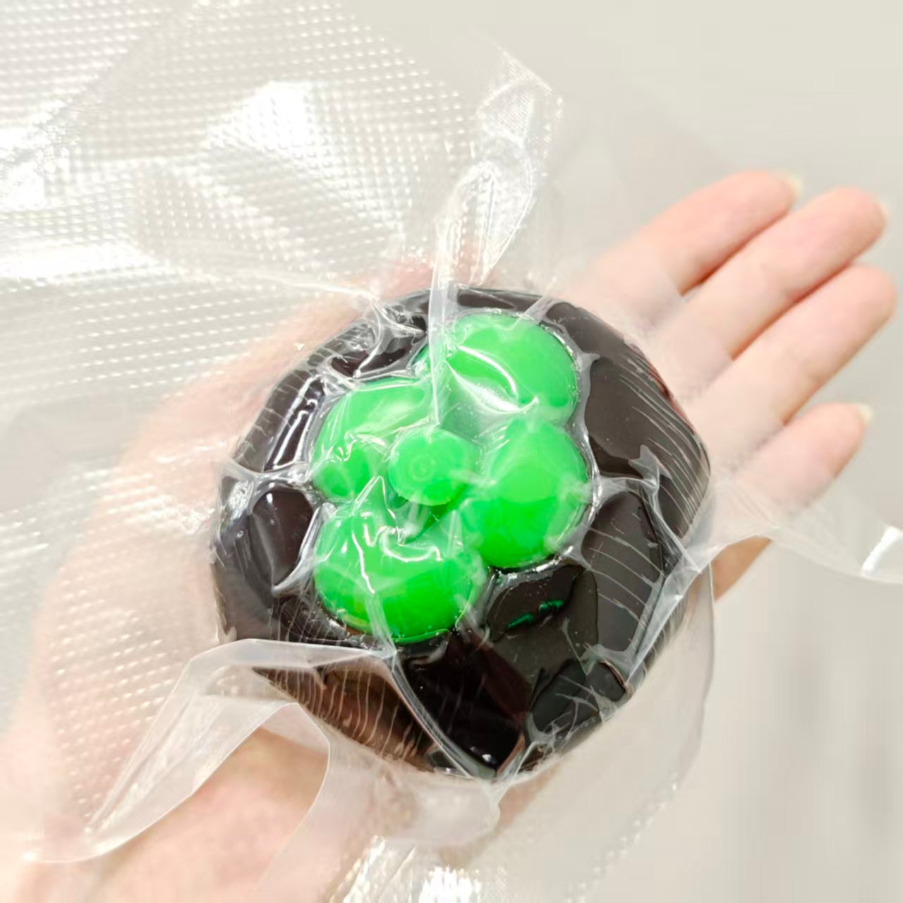 Crunchy Chubby Mangosteen Stress Ball Fidget Toy