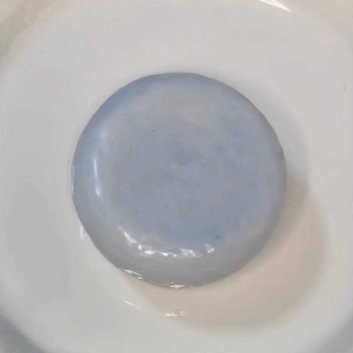 Handmade Obsidian white thin-skin stress ball fidget toy - Charming Cheese