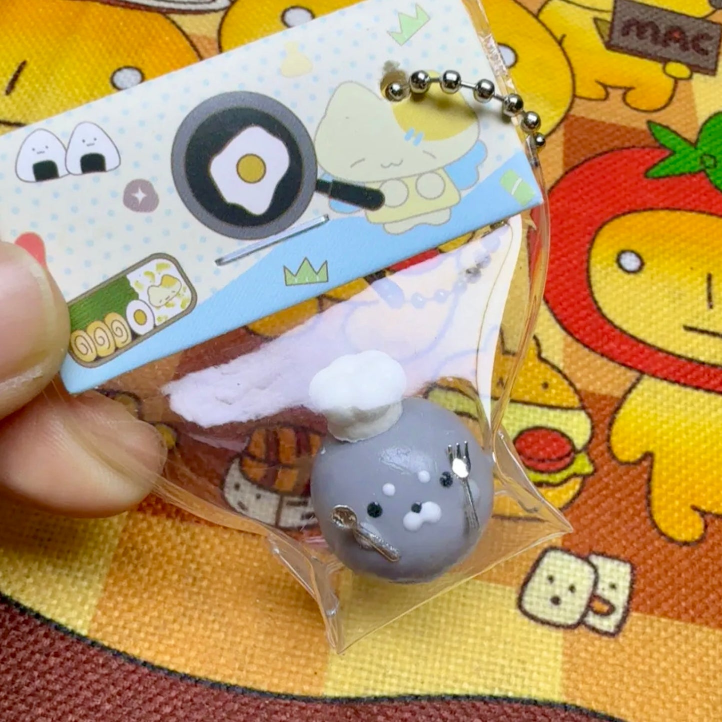 Cute Soft Seal Puff Taba Squishy Toy - Charming Cheese