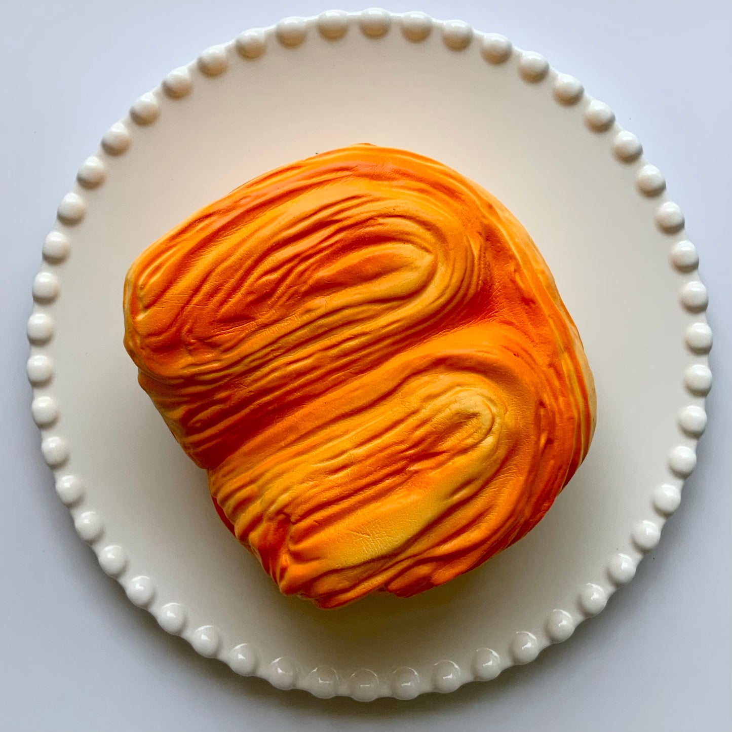 Delicious pulled bread sticky slow rising squishy toy - Charming Cheese