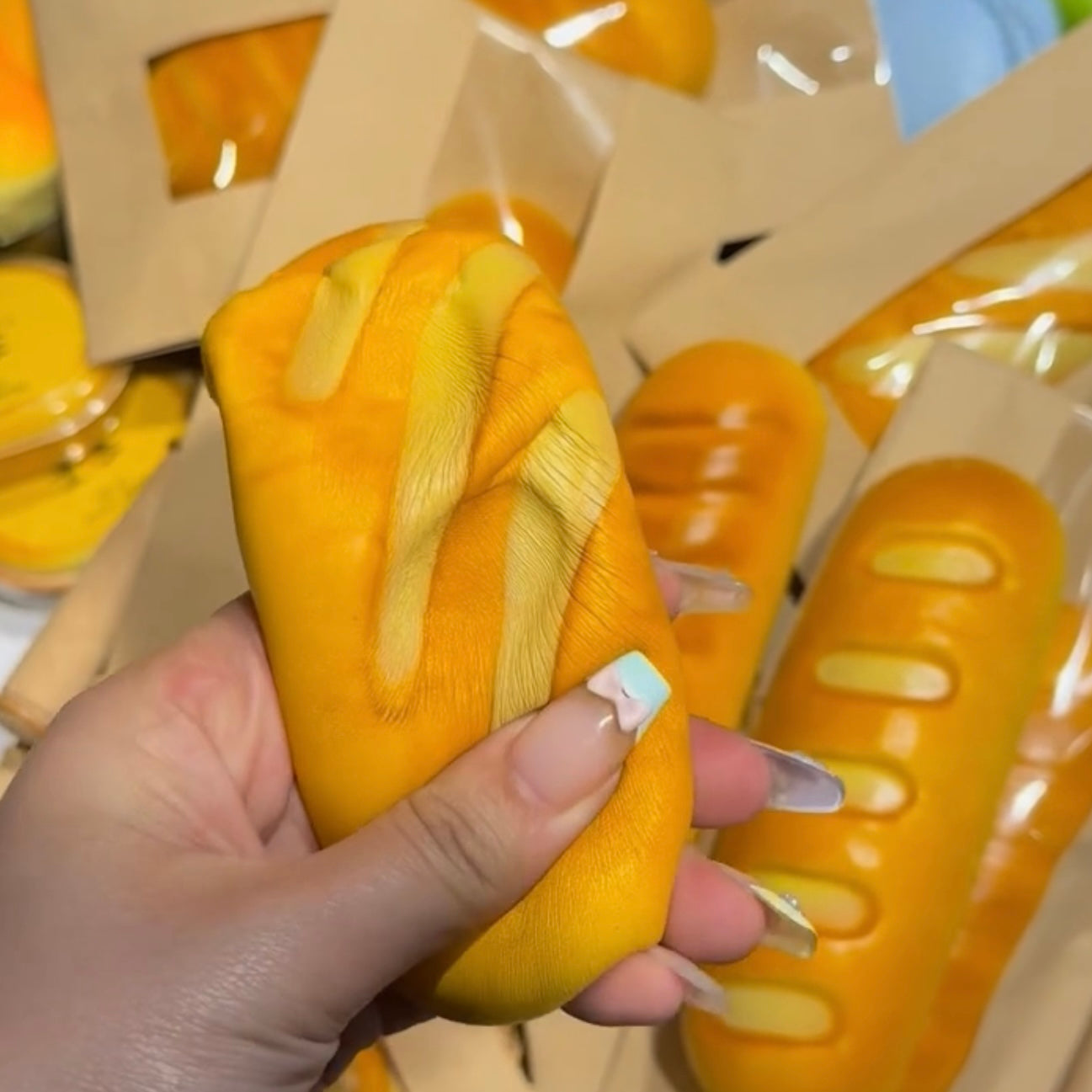 Soft Baguette different style slow rising squishy toy ๐ฅ