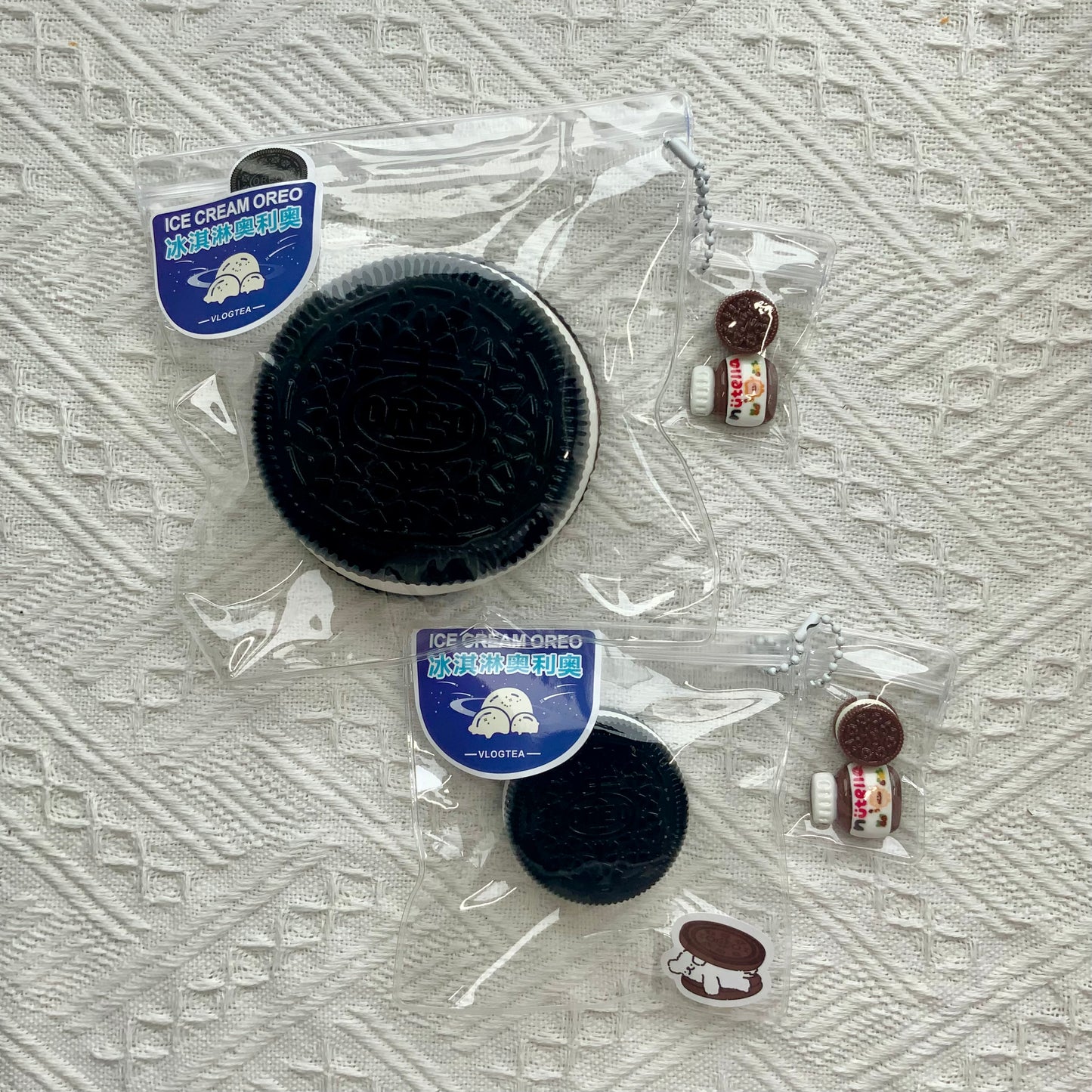 Various colors Oreo taba squishy toy - Charming Cheese