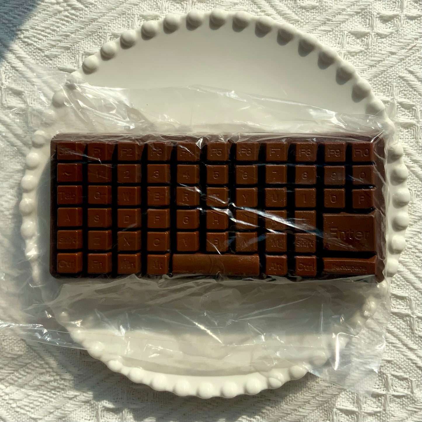 Chocolate keyboard slow rising squishy toy - Charming Cheese