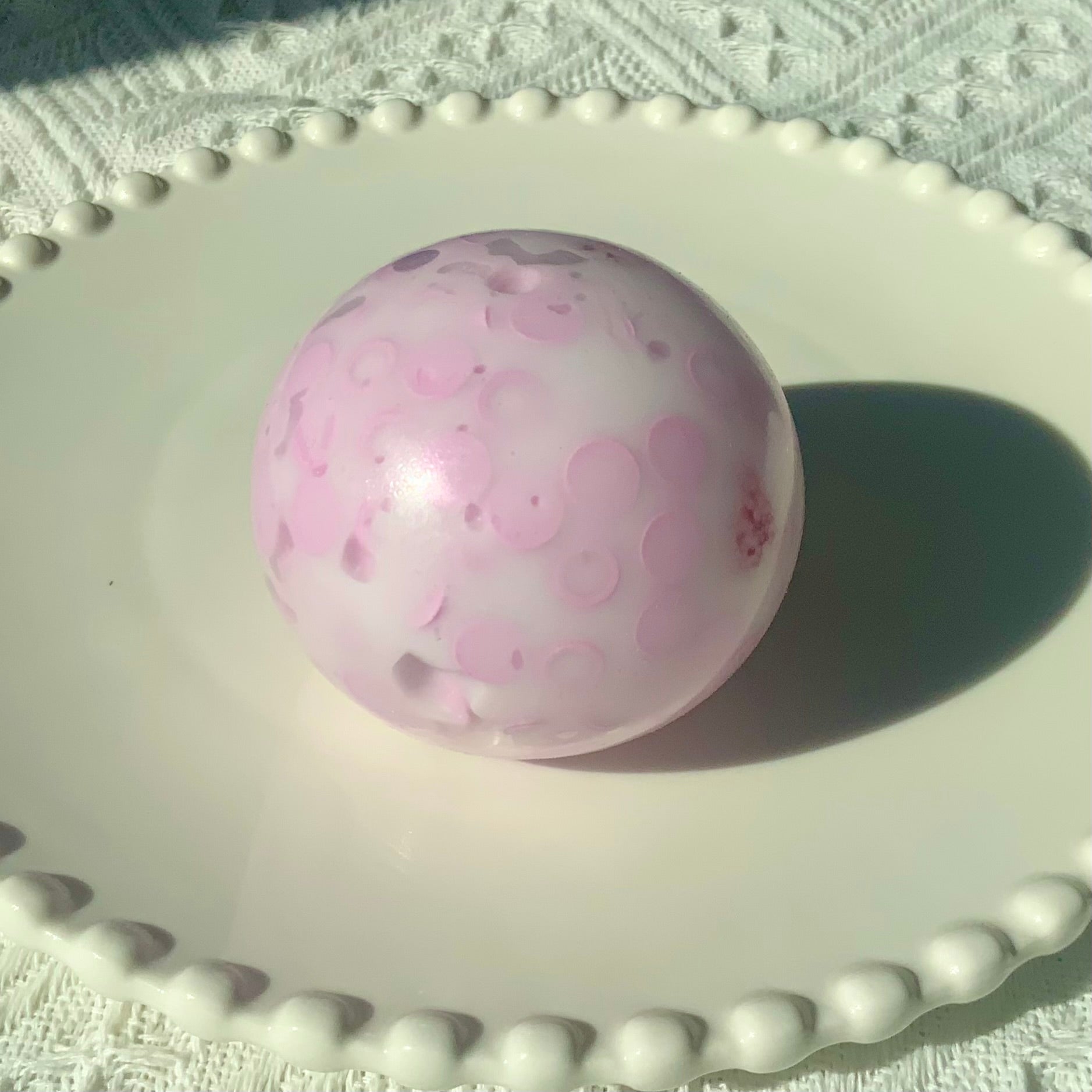 Sugar Balls & Round Blocks Handmade Stress Ball (6cm) - Charming Cheese