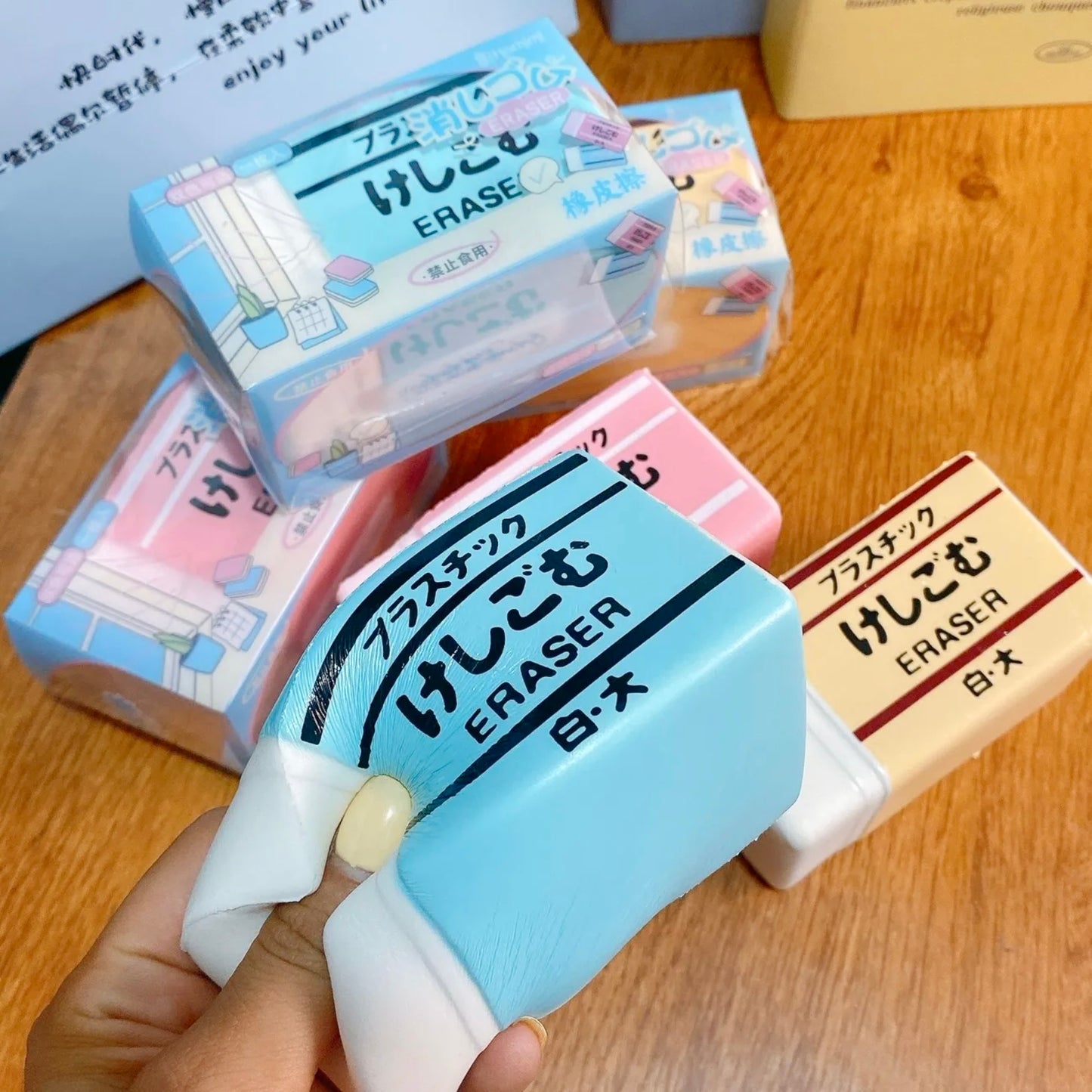 Summer Dopamine Color Palette Eraser Soft Slow Rising Squishy Toy