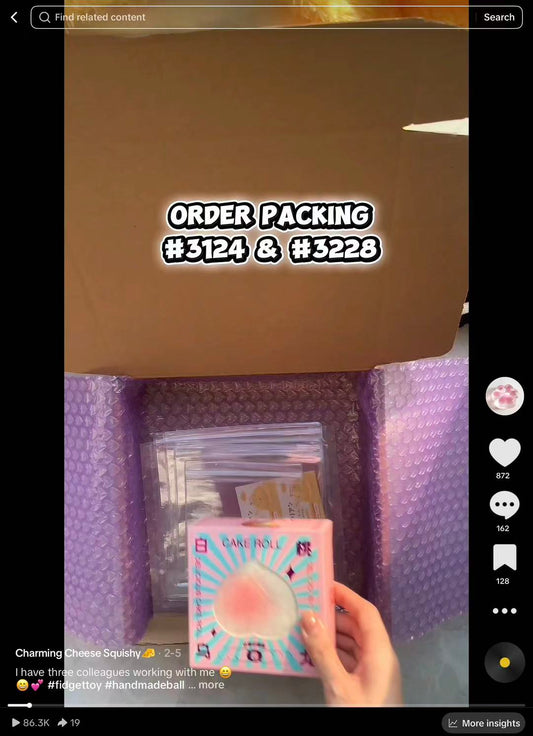 Get Your Order Packed on TikTok