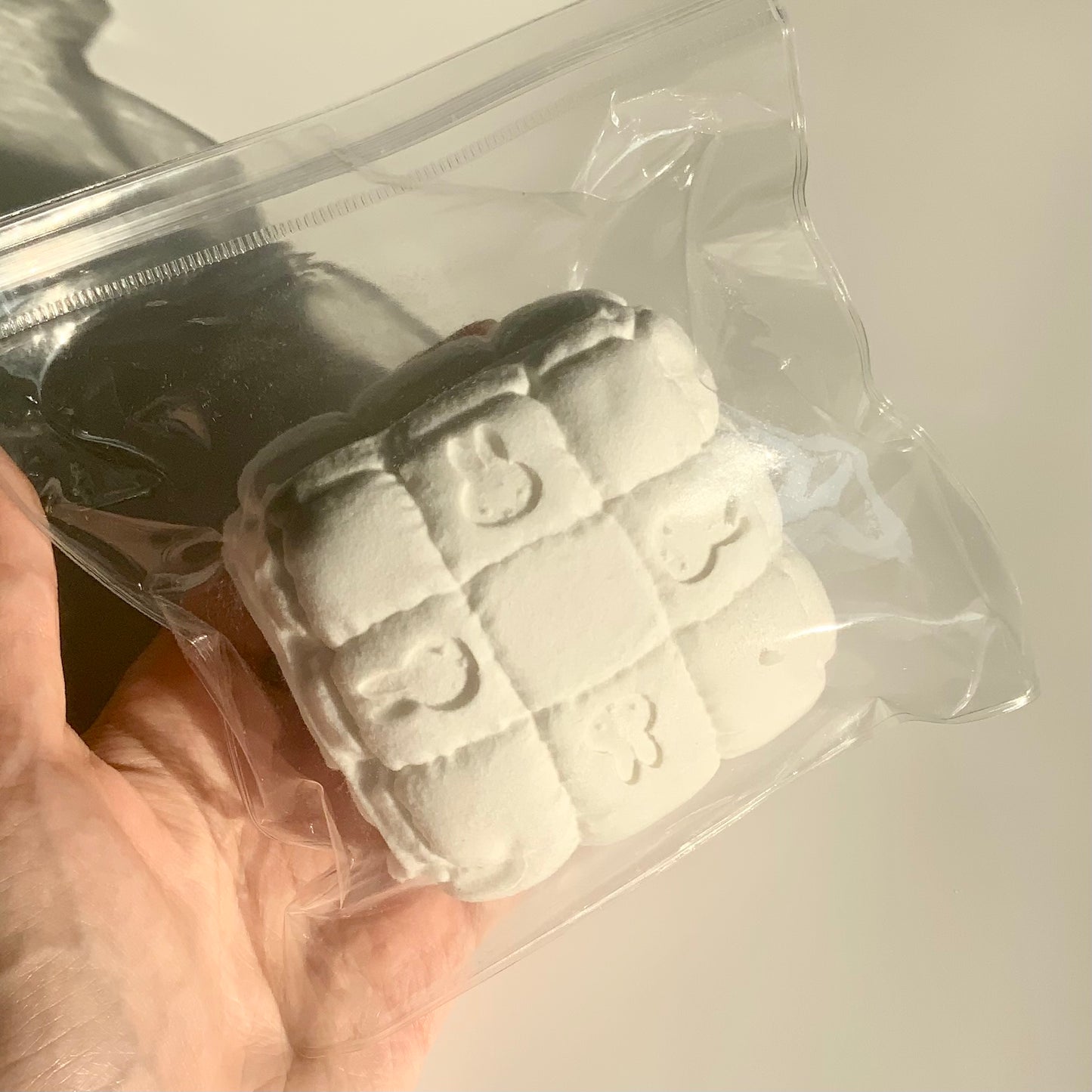 Flocked Miffy White Soft Down Comforter Duvet Squishy Toy - Charming Cheese