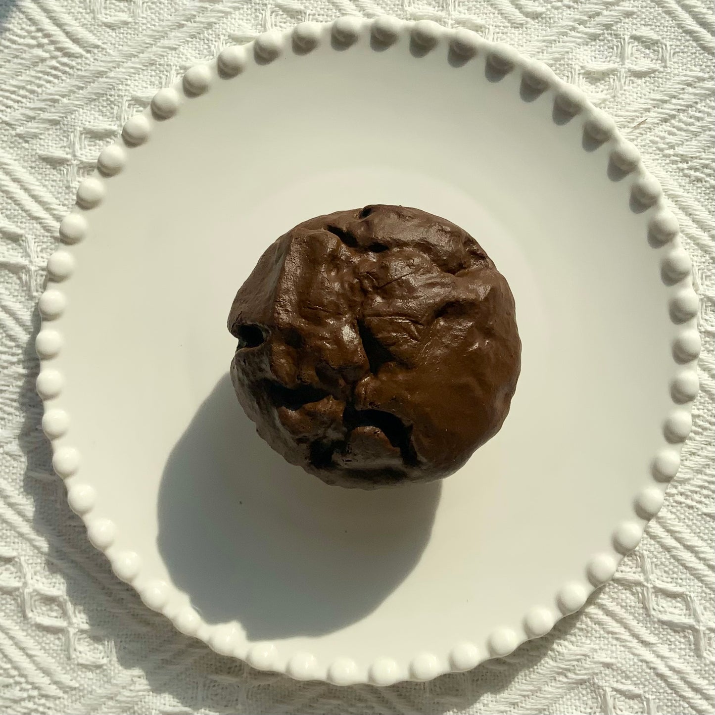Chocolate muffin slow rising squishy toy - Charming Cheese