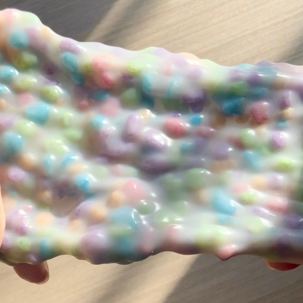 Colorful pebbles stress ball squishy toy - Charming Cheese