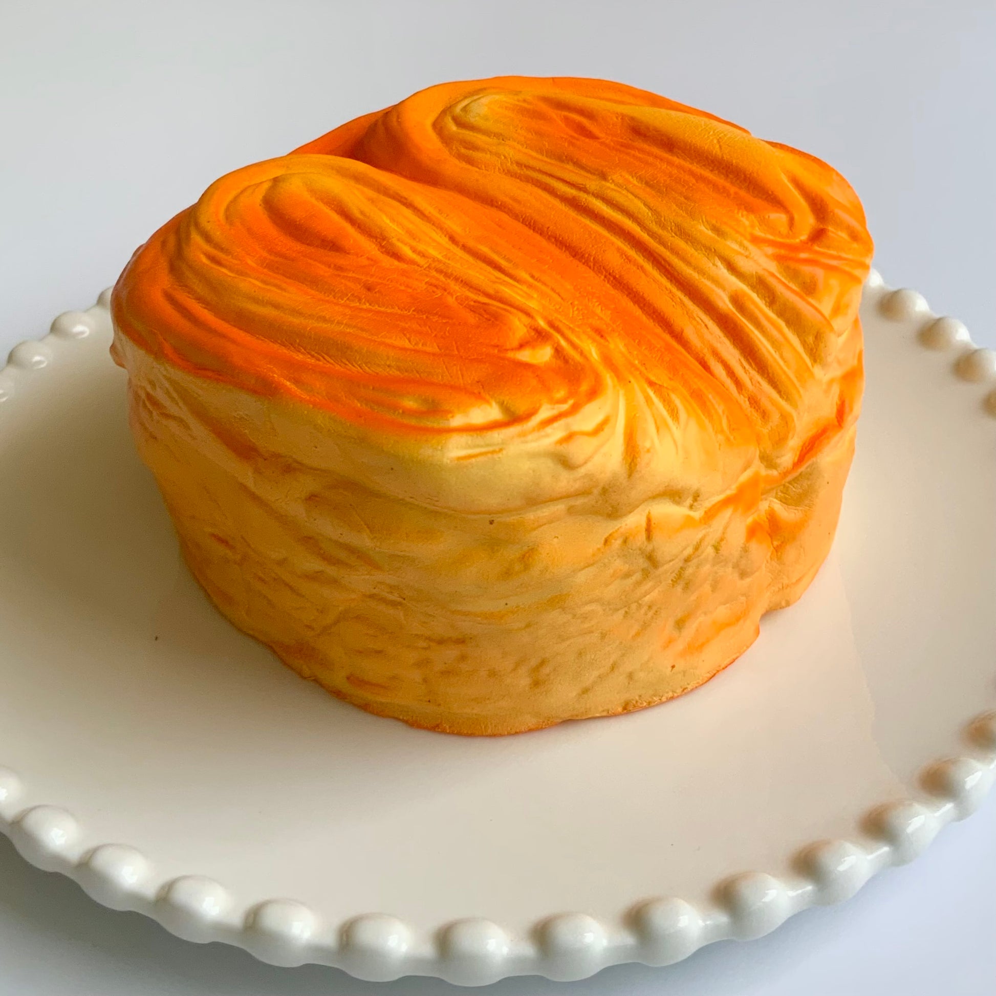 Delicious pulled bread sticky slow rising squishy toy - Charming Cheese