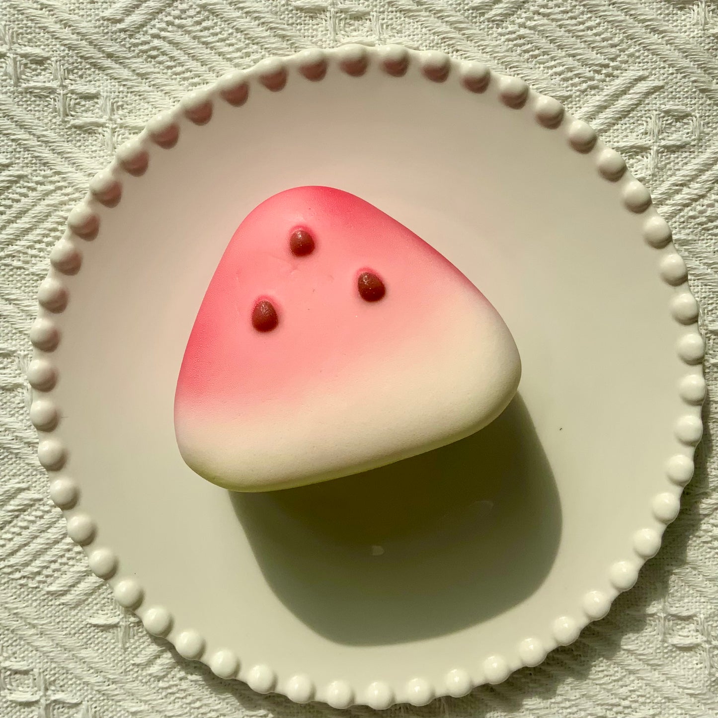 Summer triangular watermelon slice slow rising squishy toy - Charming Cheese