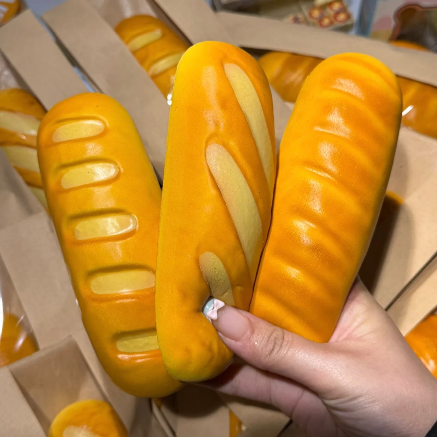 Soft Baguette different style slow rising squishy toy ๐ฅ