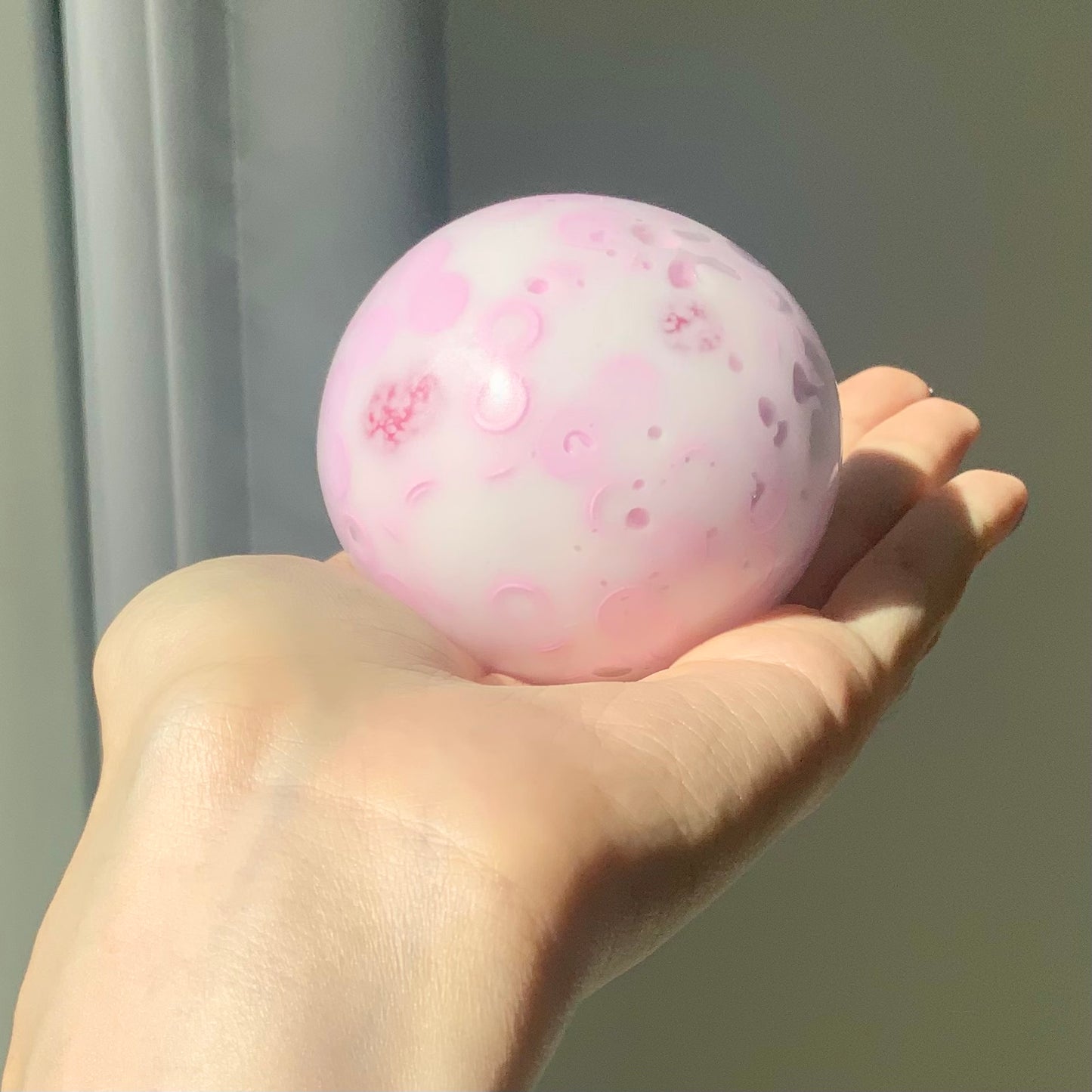 Sugar Balls & Round Blocks Handmade Stress Ball (6cm) - Charming Cheese