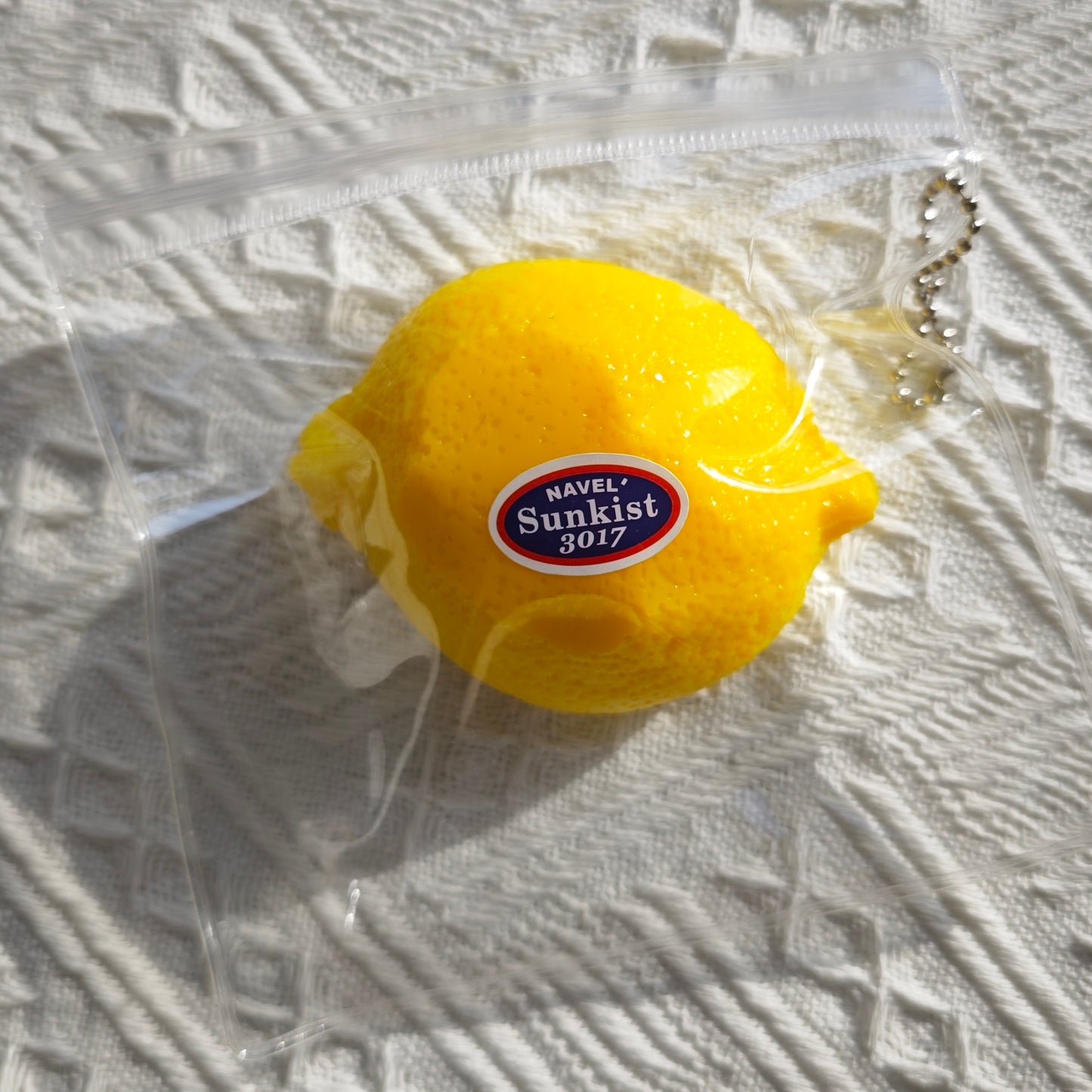 Yellow Lemon Taba Squishy Toy 🍋 - Charming Cheese