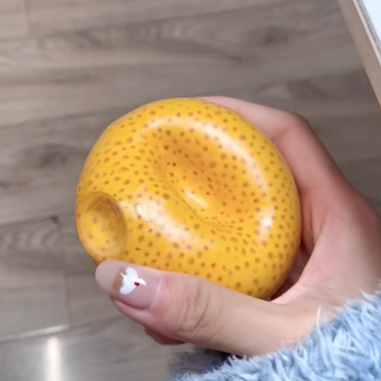 Mango Sago Stress Ball Fidget Toy (6cm) - Charming Cheese