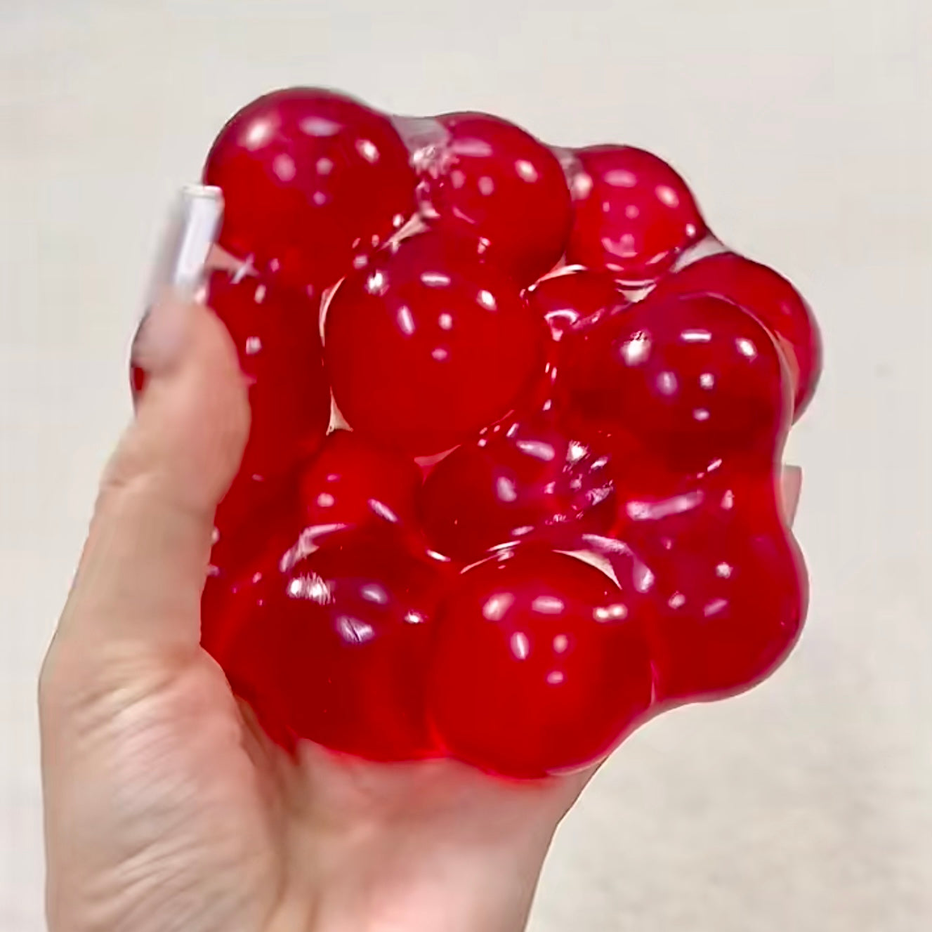 Handmade Giant Golden/ Red/ Purple/Blue Grape Stressball Squishy Fidget - Charming Cheese