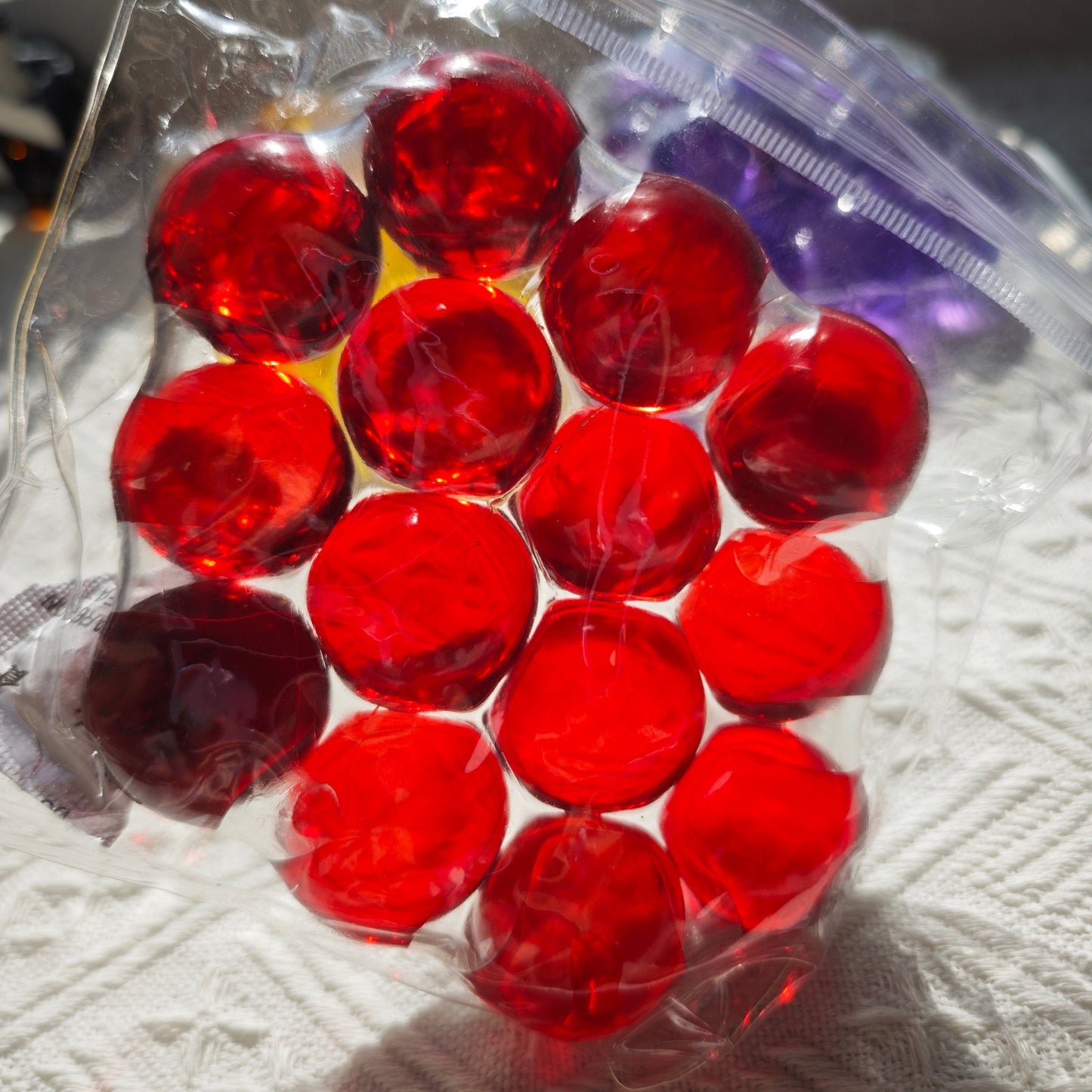 Handmade Giant Golden/ Red/ Purple/Blue Grape Stressball Squishy Fidget - Charming Cheese