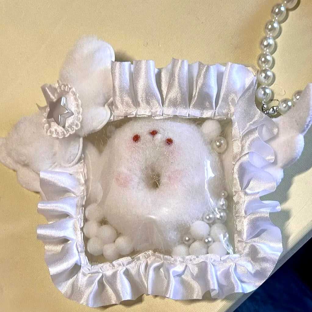 Little seal donut taba squishy toy - Charming Cheese