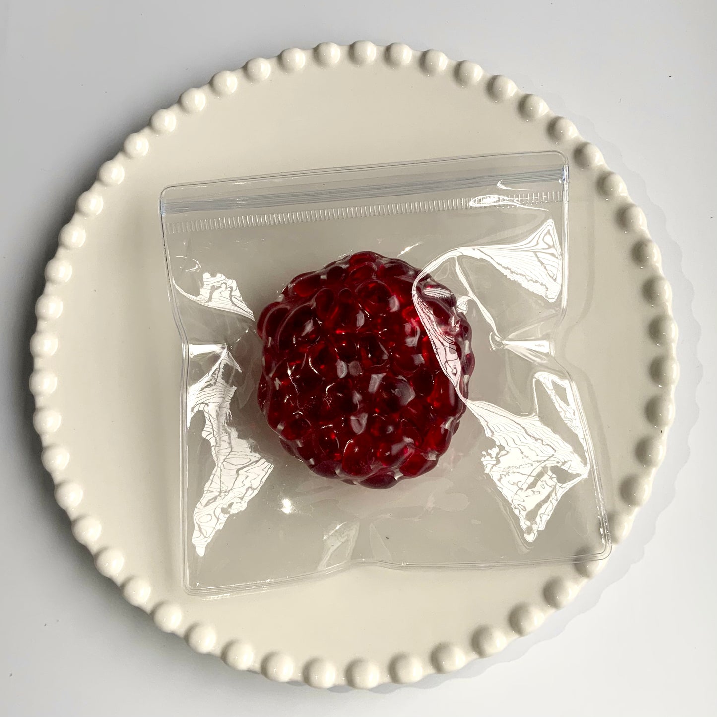 Pomegranate Gem Stress Ball Toy Fidget - Charming Cheese
