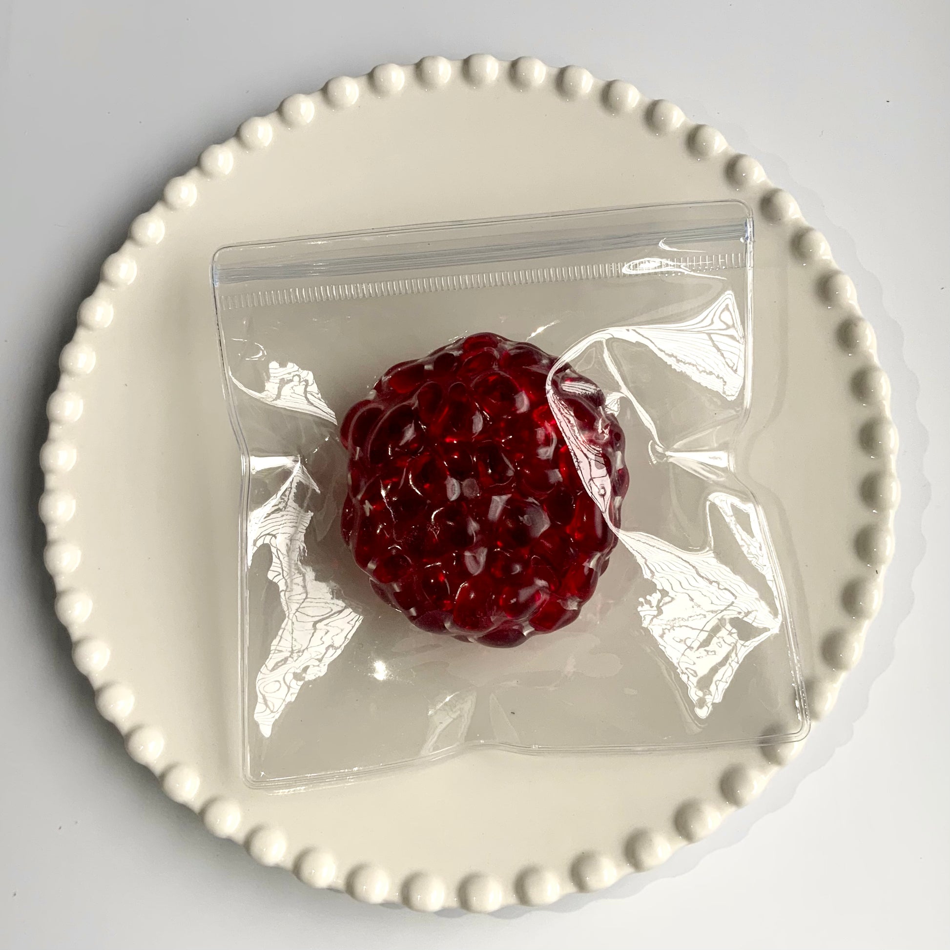 Pomegranate Gem Stress Ball Toy Fidget - Charming Cheese