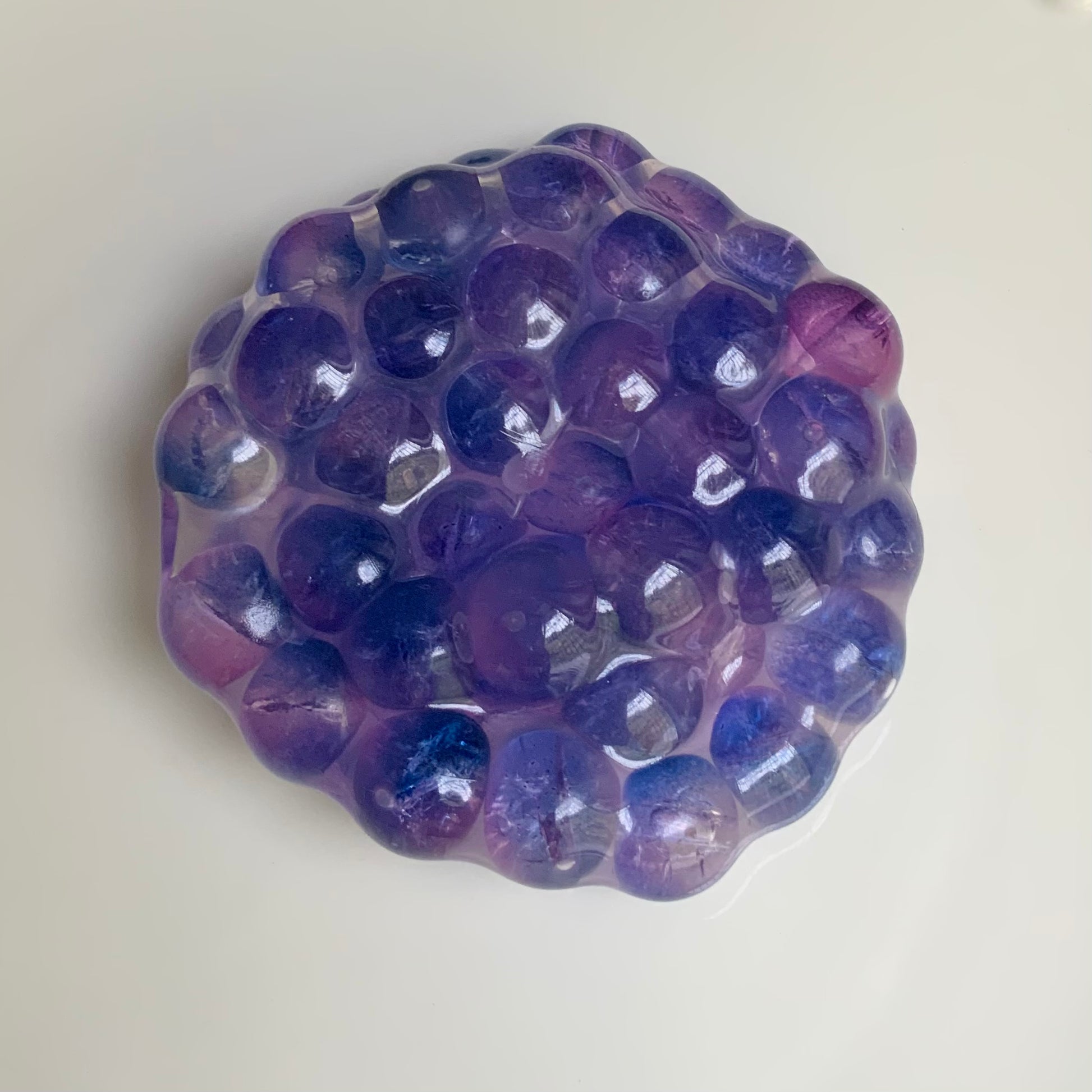 Handmade Transparent Colorful Beads Vacuum Stress ball - Charming Cheese