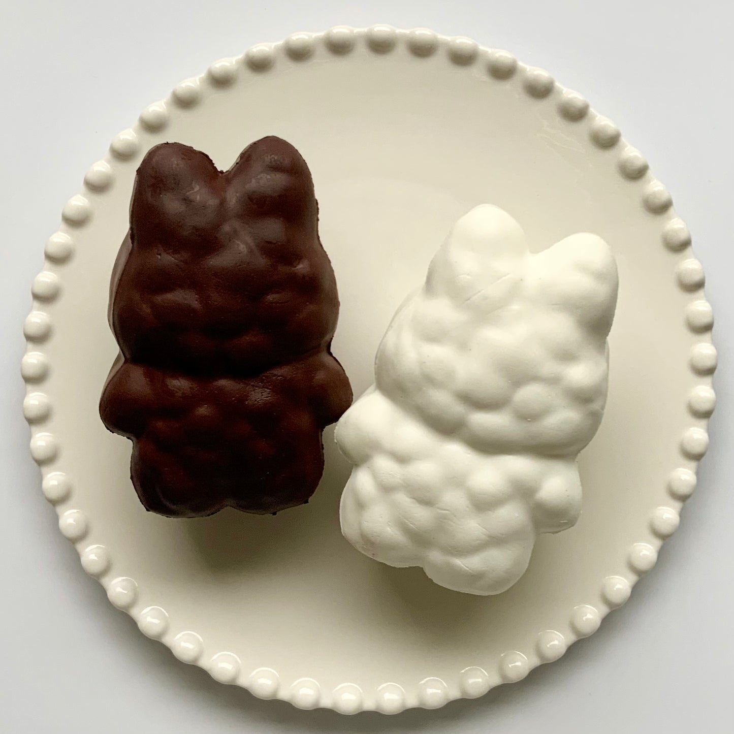 Brown/ White Westie Dog Slow Rising Squishy - Charming Cheese
