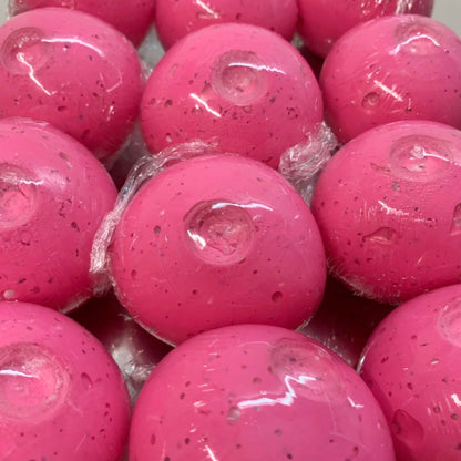 Barbie Pink Round Building Block Handmade Stress Ball (6cm)