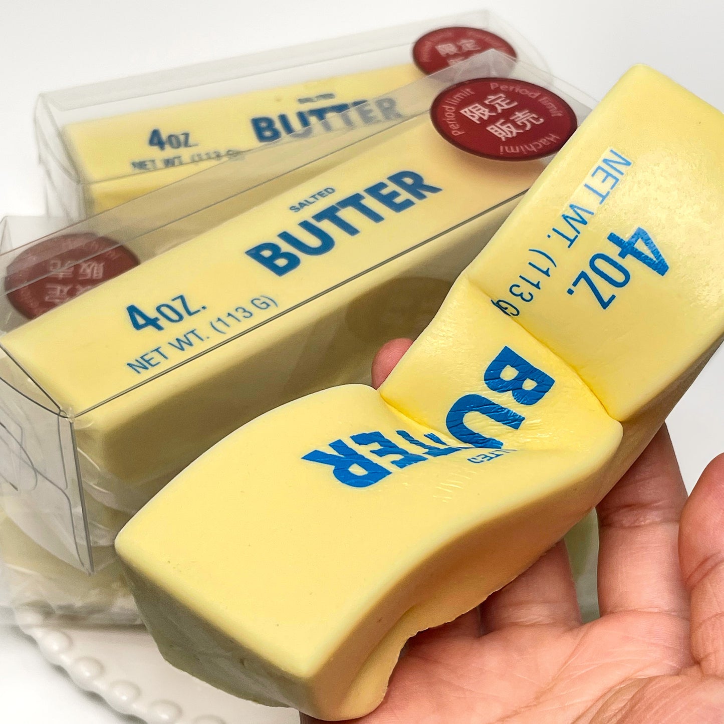 Super Soft Salted Butter Stick Slow-rising Squishy Toy 🧈 - Charming Cheese