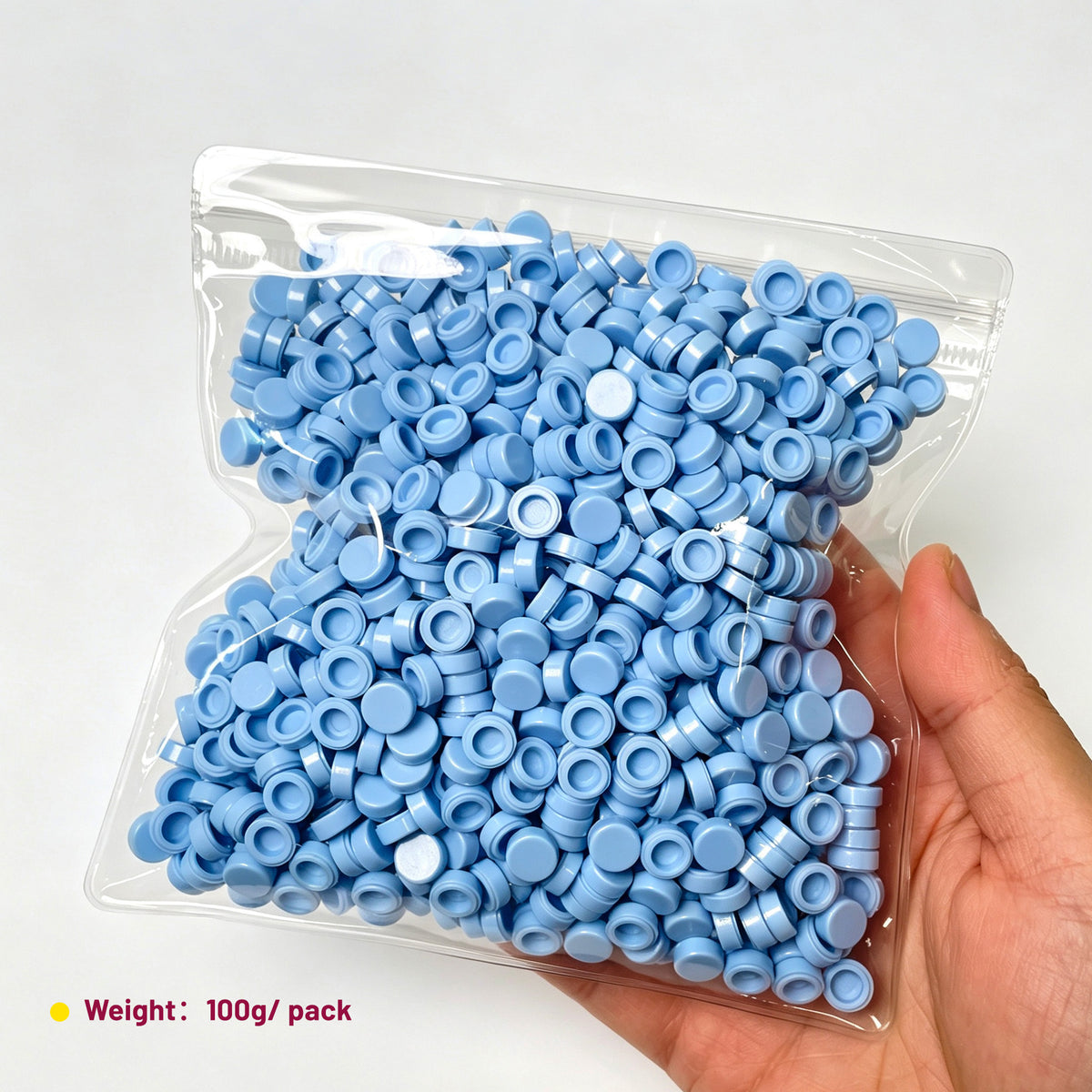 Round Building Blocks Craft Handmade Stress Ball Filling Materials (100g) - Charming Cheese