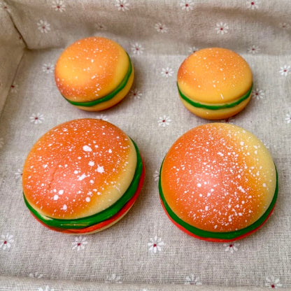 Chunky Crunchy Burger Stress Ball Fidget Toy