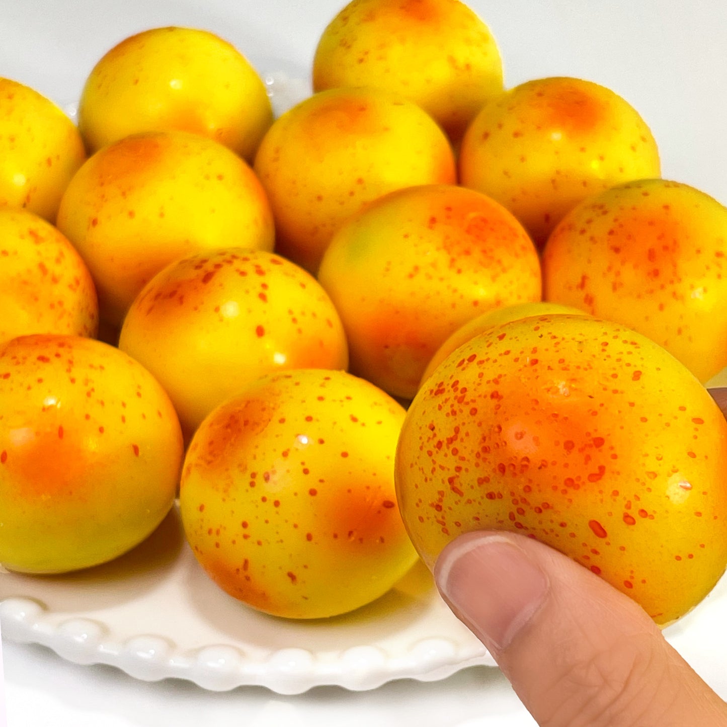 Crispy Glitter-filled Mini Potatoes Handmade Stress Ball Fidget Toy