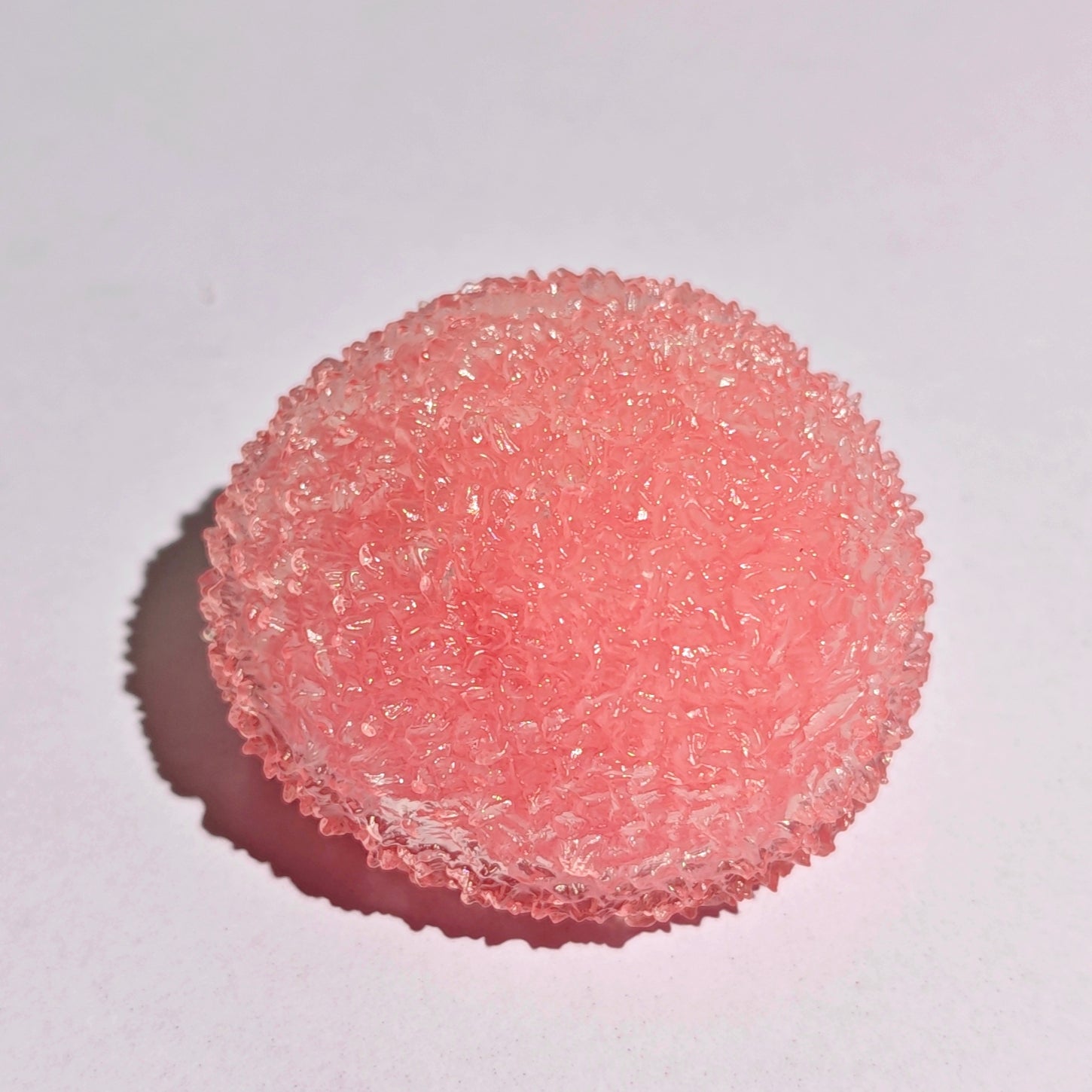 Icy Bayberry Red/ Blue/ Pink Slush Stress Ball Handmade Fidget Toy - Charming Cheese