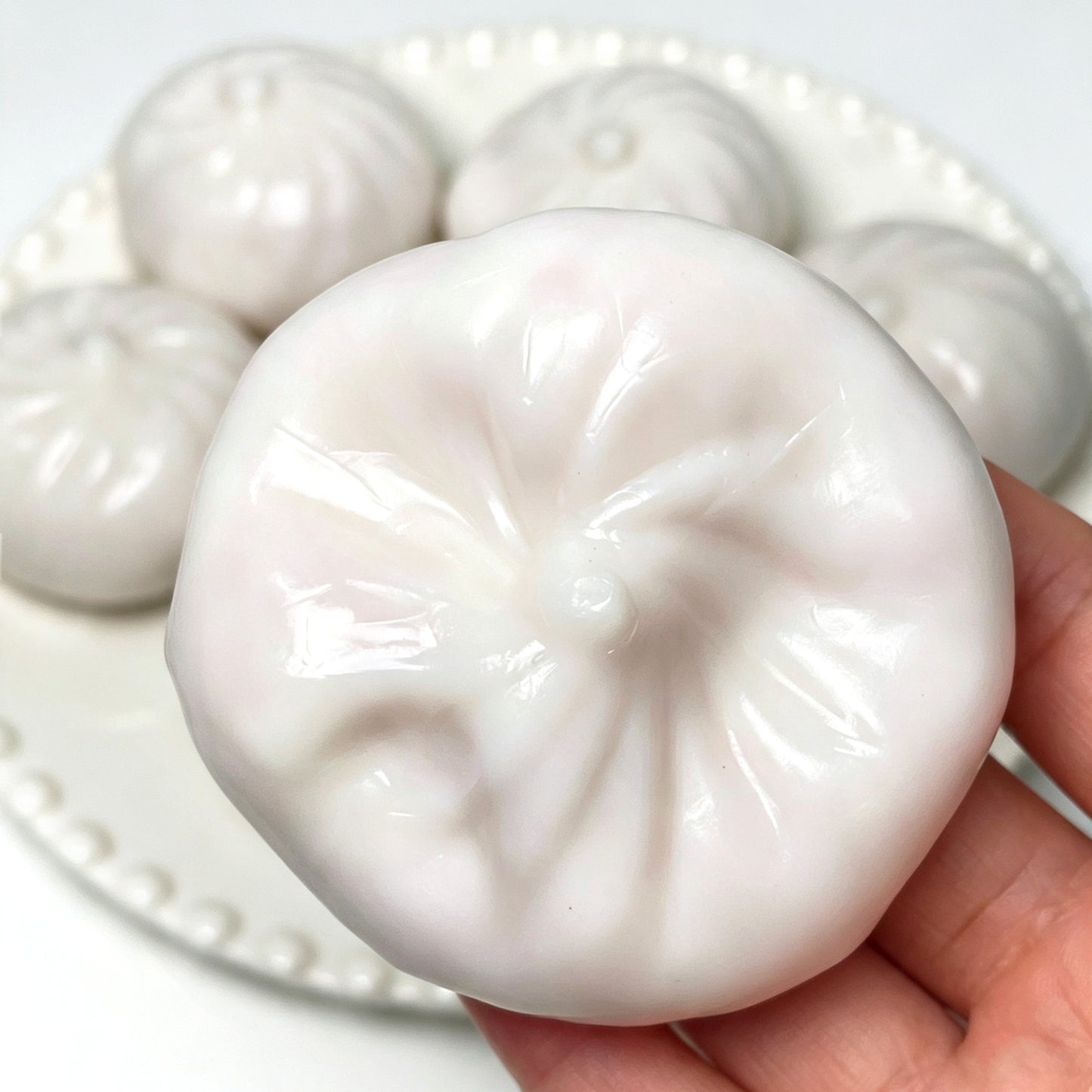 Crispy Soup Dumplings Handmade Stress Ball Fidget Toy - Charming Cheese