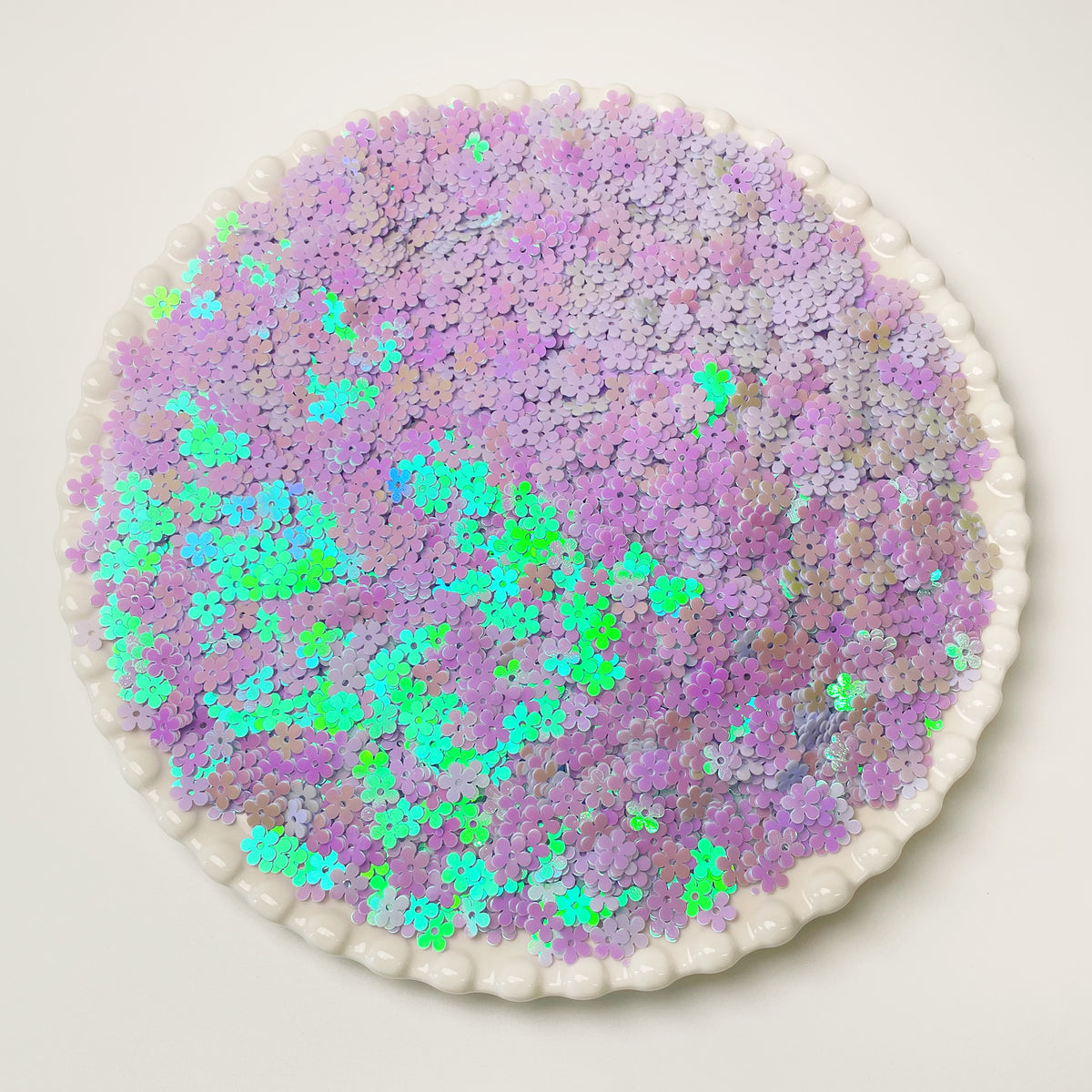 Small Flower Sequins Craft Handmade Stress Ball Filling Materials (100g)