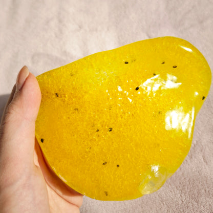 Peach & Passion Fruit Thin-skin Vaseline Ice Slush Stress Ball Toy - Charming Cheese