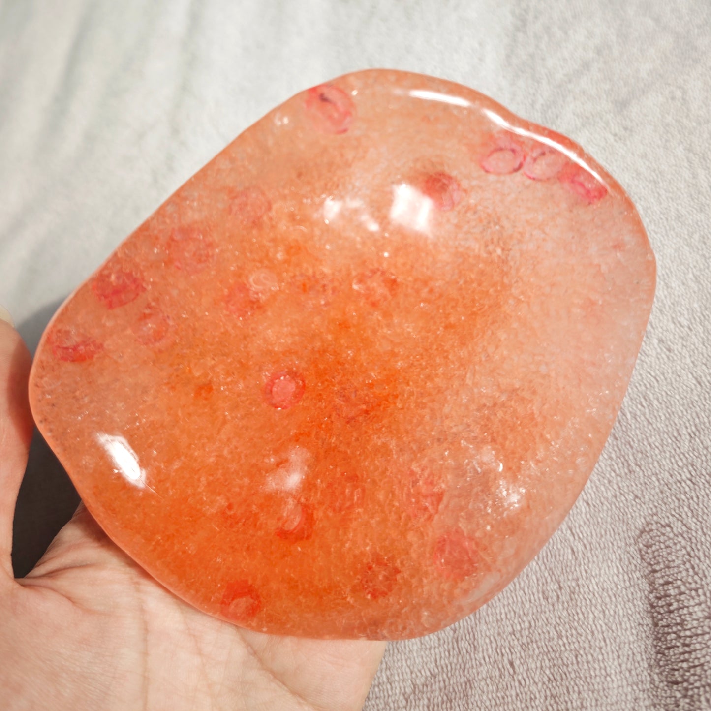 Peach & Passion Fruit Thin-skin Vaseline Ice Slush Stress Ball Toy - Charming Cheese